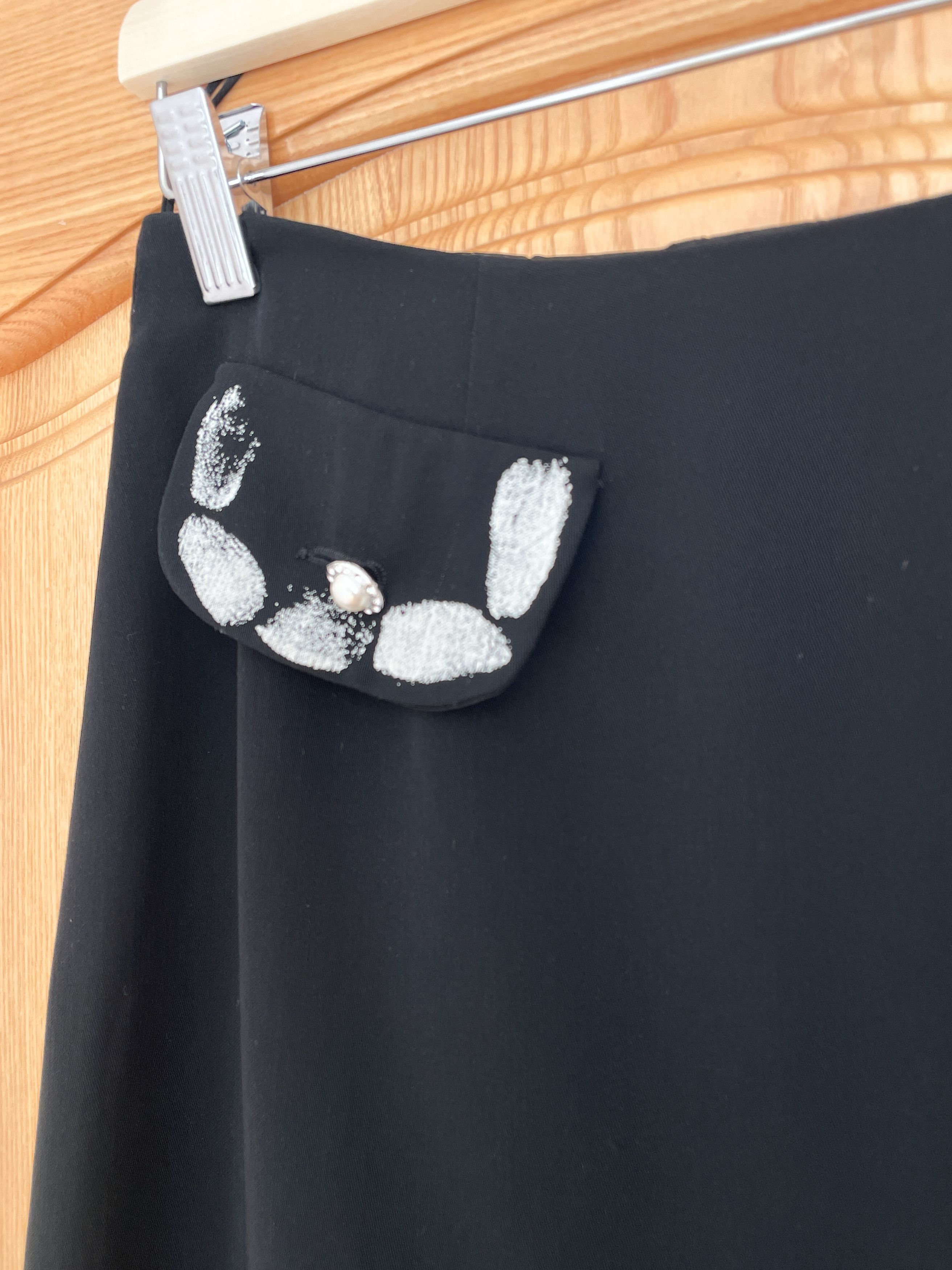 Moschino Moschino Couture black skirt Size 28" / US 6 / IT 42 - 5 Thumbnail