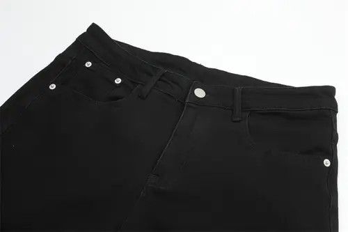 Japanese Brand VIBE Men's solid color basic versatile loose flared jeans Size US 32 / EU 48 - 3 Thumbnail