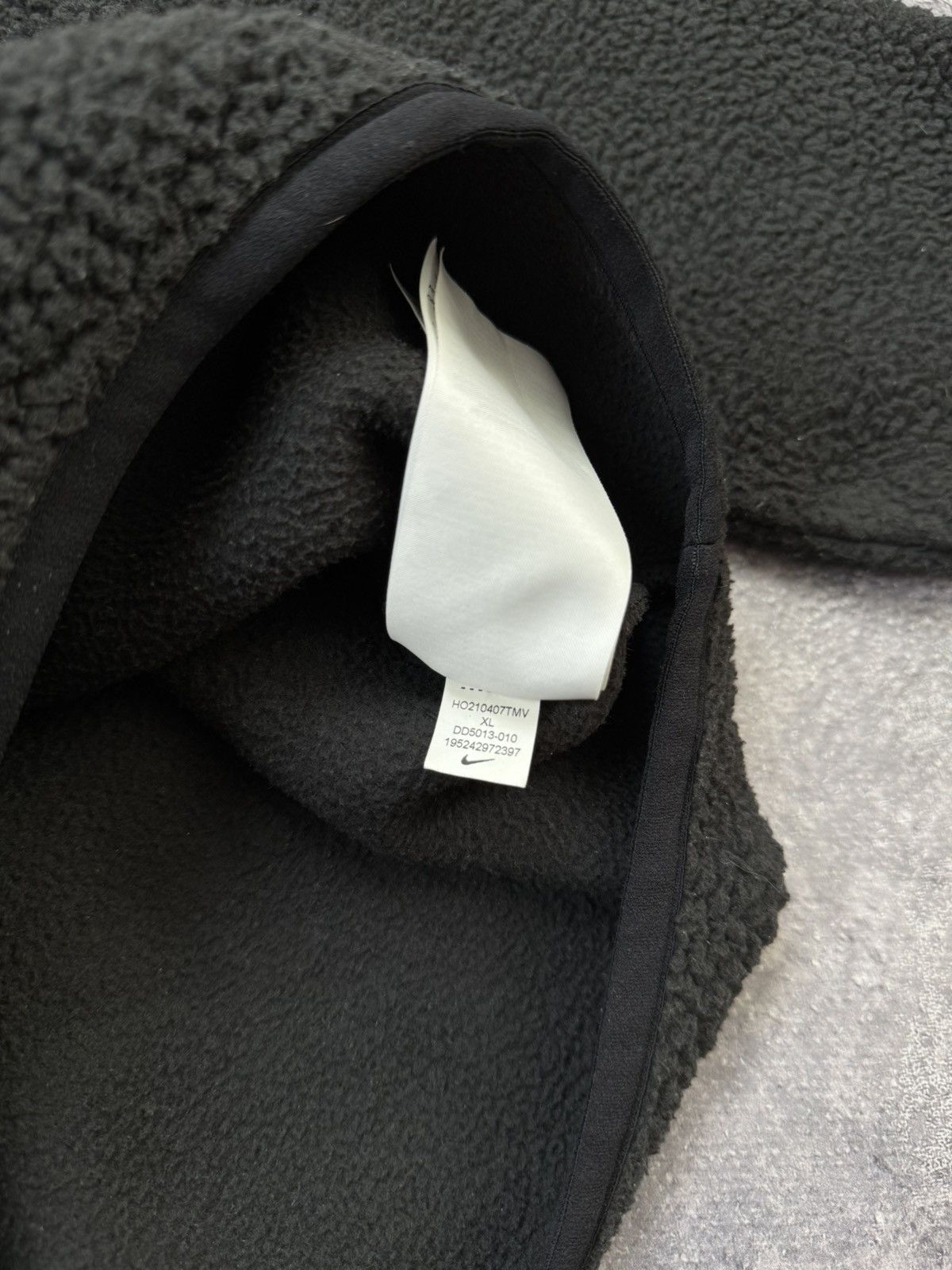 Nike Nike Sherpa Fleece Hoodie Ninja Anorak Jacket Size US XL / EU 56 / 4 - 11 Thumbnail