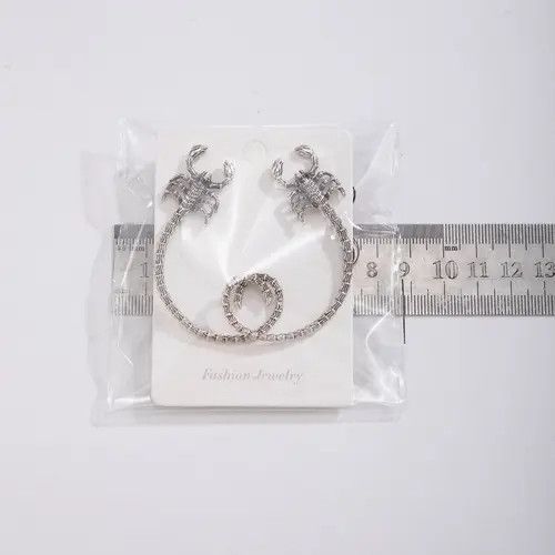 Japanese Brand Retro Punk Dark Avant Garde Animal Venom Scorpion Ear Size ONE SIZE - 4 Thumbnail
