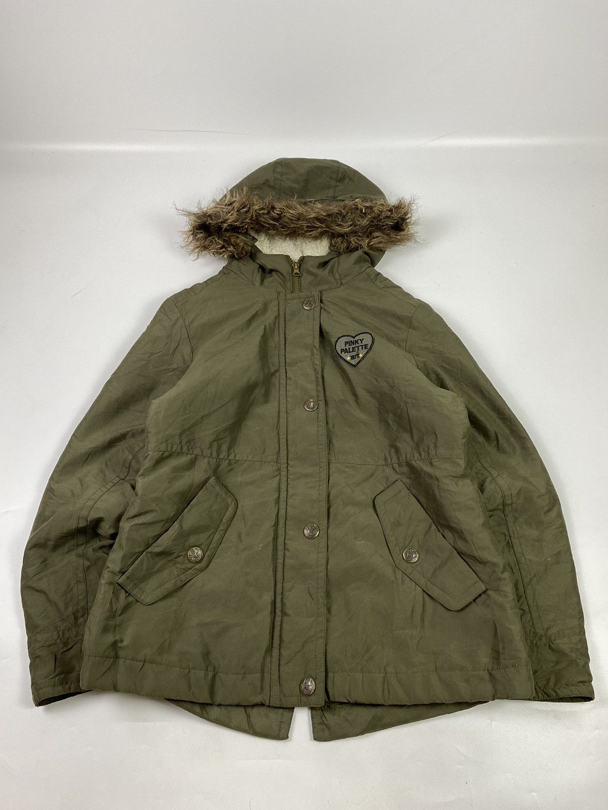 GOSTAR DE FUGA × If Six Was Nine × Japanese Brand faux fur jacket pinky palette japanese vkei style Size US L / EU 52-54 / 3 - 8 Thumbnail