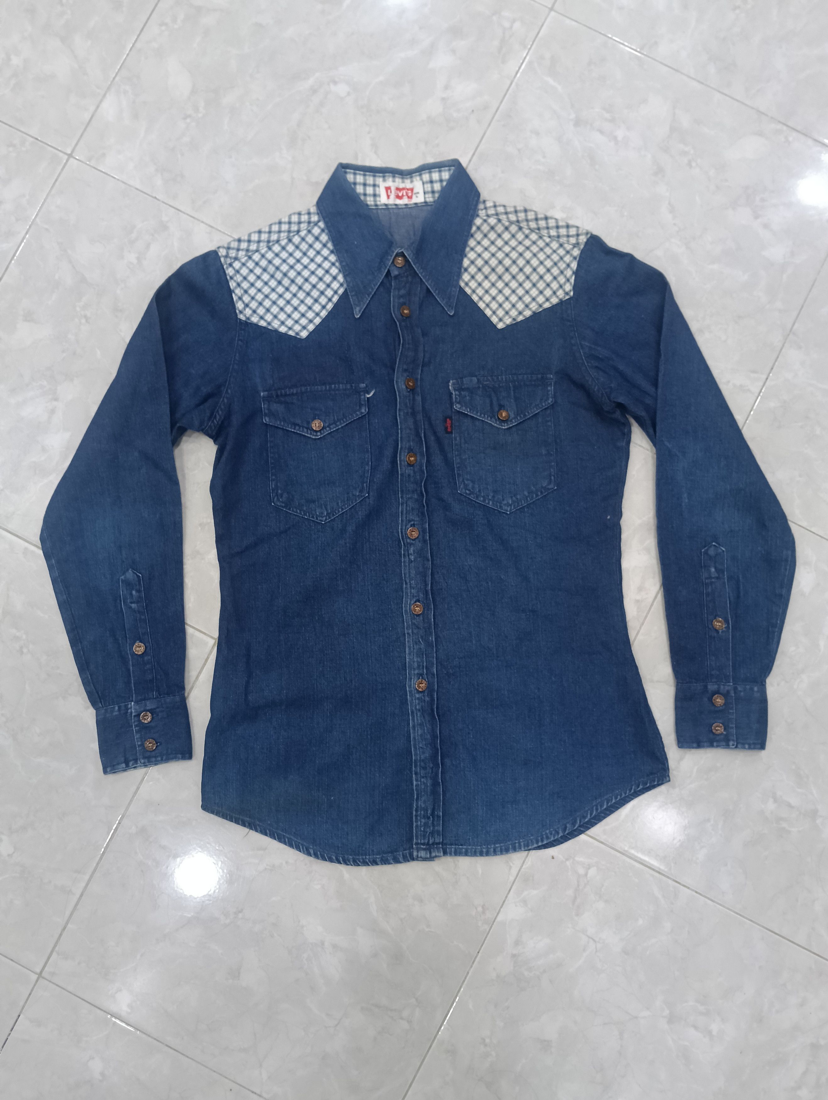 Levi's Vintage Clothing Vintage Repro Levis Big E Button Size US M / EU 48-50 / 2 - 1 Thumbnail