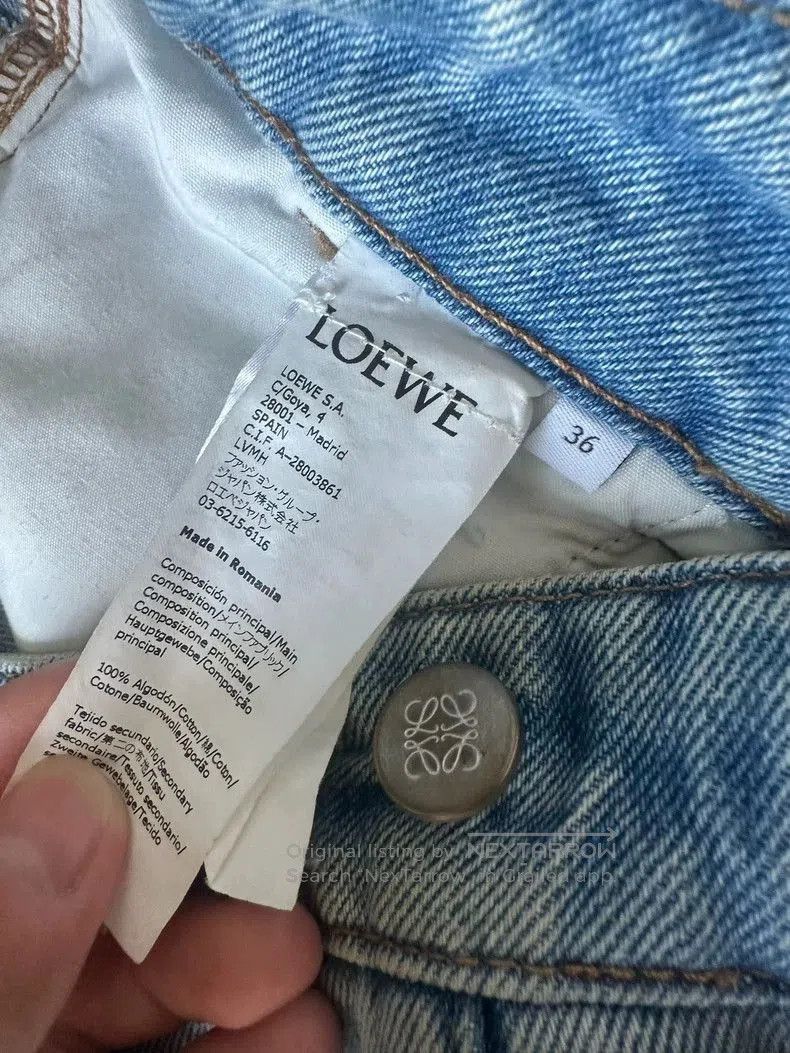 Loewe LOEWE Denim Fisherman Jeans. Size US 36 / EU 52 - 3 Thumbnail