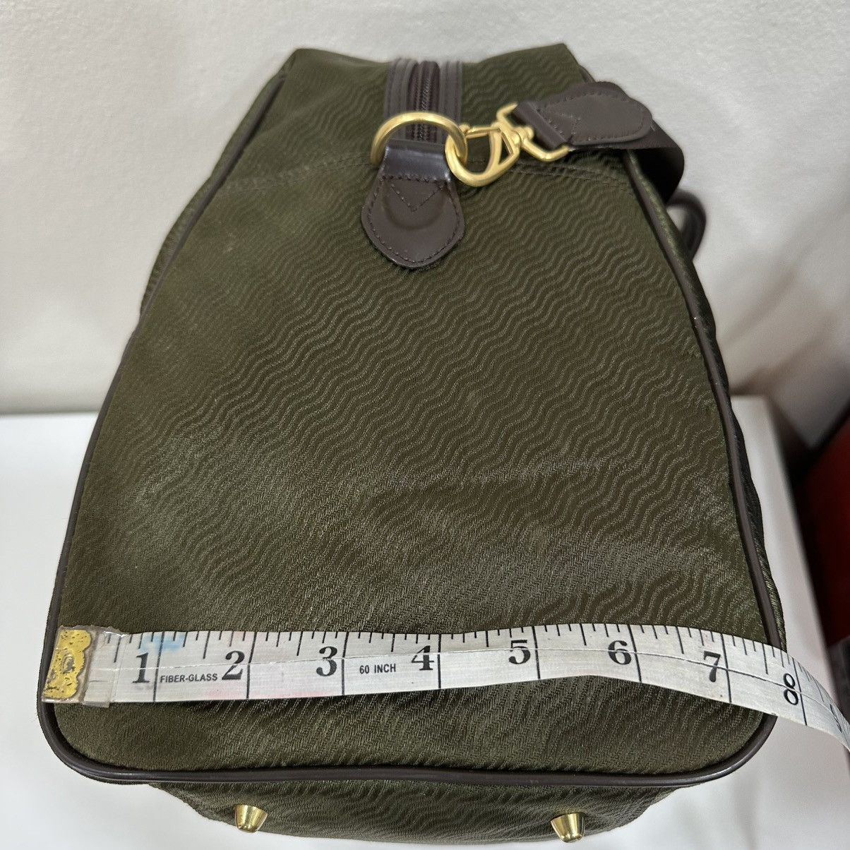 Balenciaga ‼️LASTDROP‼️ BALENCIAGA BB KHAKI GREEN BOSTON TRAVEL BAG Size ONE SIZE - 11 Thumbnail