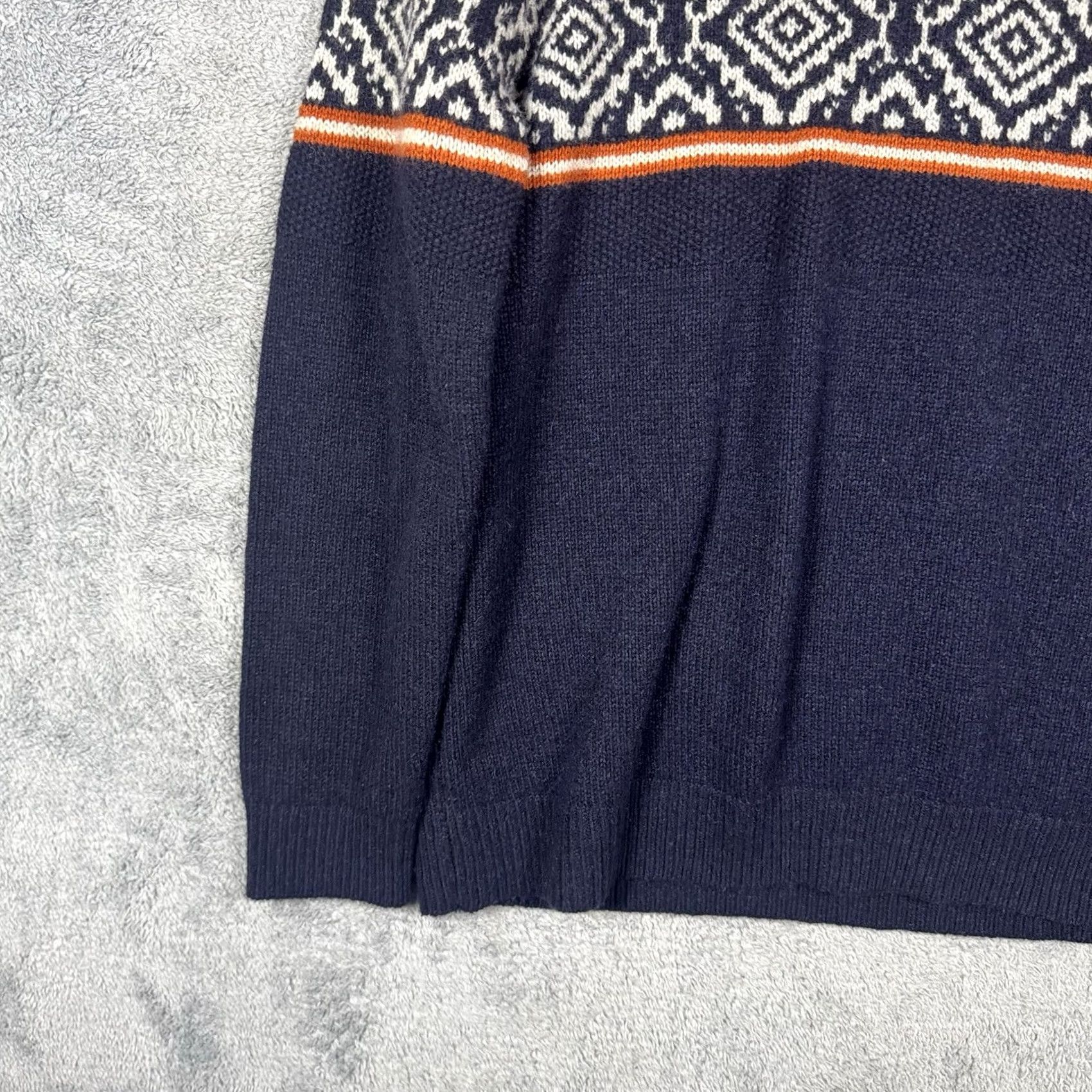 FatFace Fat Face Sweater Mens XL Wool Fair Isle Crewneck Pullover Chunky Knit Jumper Size US XL / EU 56 / 4 - 3 Thumbnail