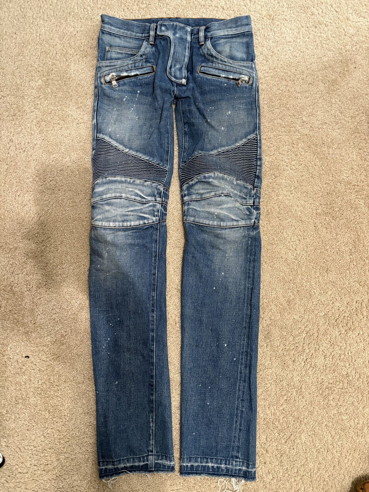 Balmain Biker Denim