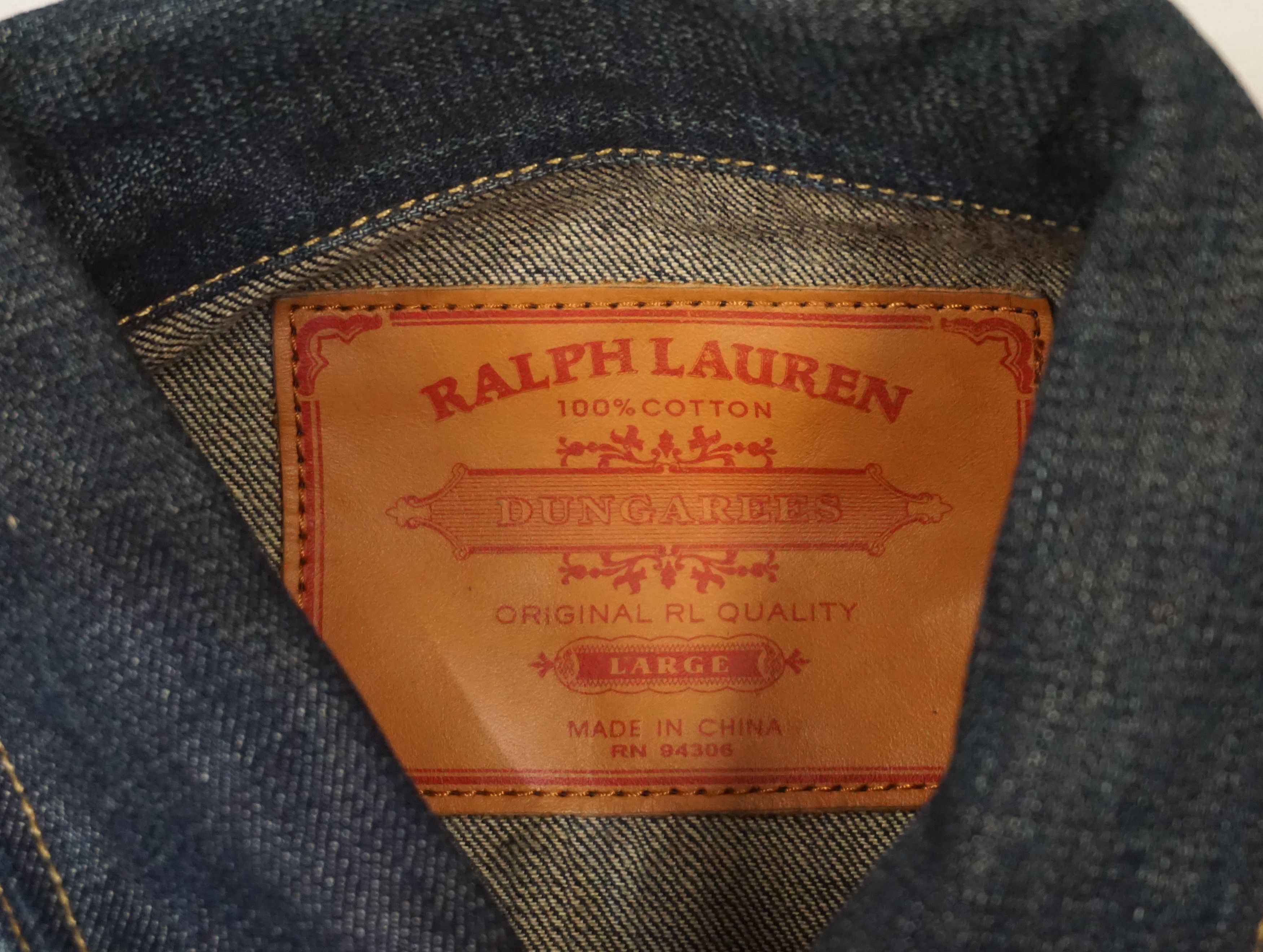 Polo Ralph Lauren Polo Ralph Lauren Denim Jacket Size L / US 10 / IT 46 - 4 Thumbnail