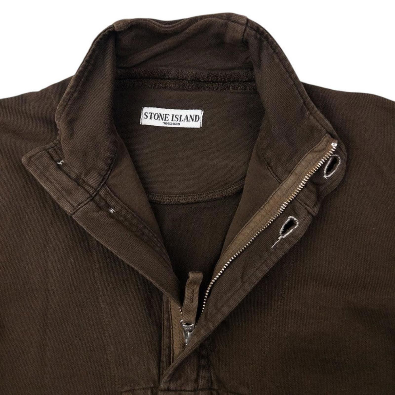 Stone Island Vintage Stone Island Q Zip Sweatshirt Size M Size US M / EU 48-50 / 2 - 4 Thumbnail