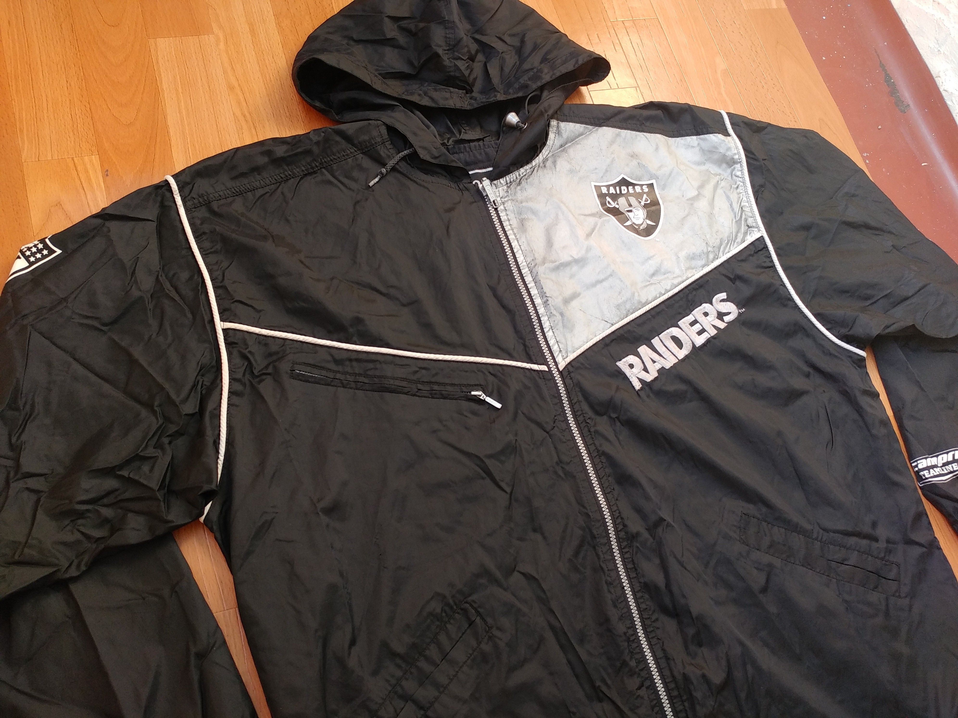 NFL Los Angeles Raiders jacket, 1993 Campri Teamline, vintage XL Size US XL / EU 56 / 4 - 9 Thumbnail
