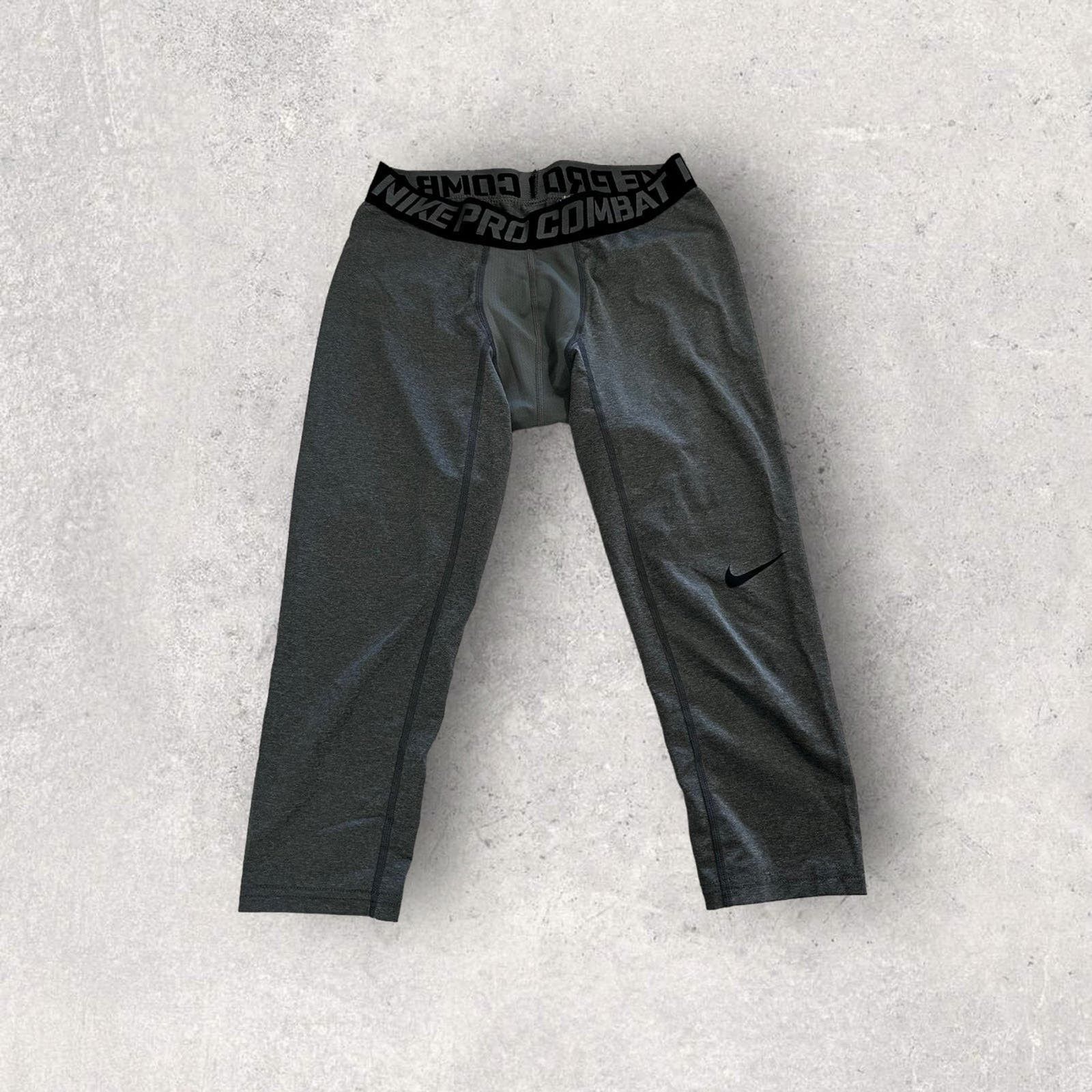 Nike Mens nike pro Leggings size medium Size US 32 / EU 48 - 2 Thumbnail