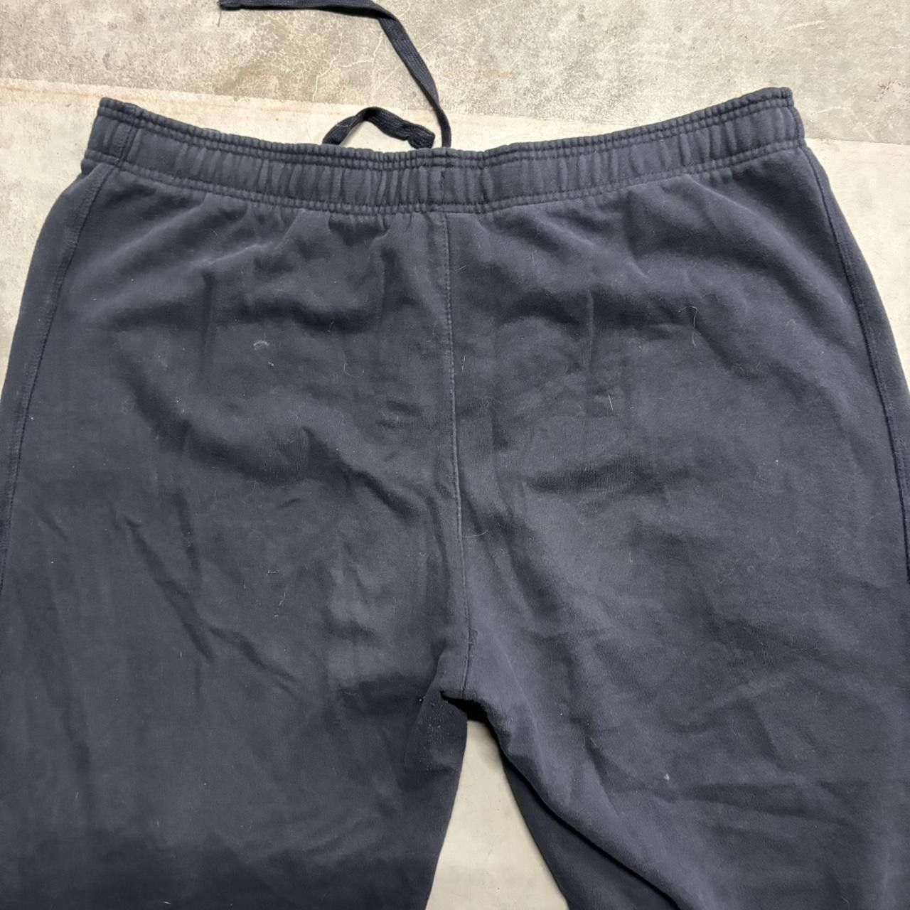 Starter × Vintage Crazy Vintage Y2K/2000s Baggy Navy Blue Wideleg Starter Sweatpants! Size US 40 / EU 56 - 6 Thumbnail