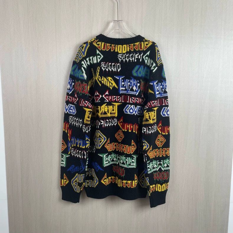 Gucci GucciLetter round-neck sweater 2503-Nextarrow Size US M / EU 48-50 / 2 - 3 Thumbnail
