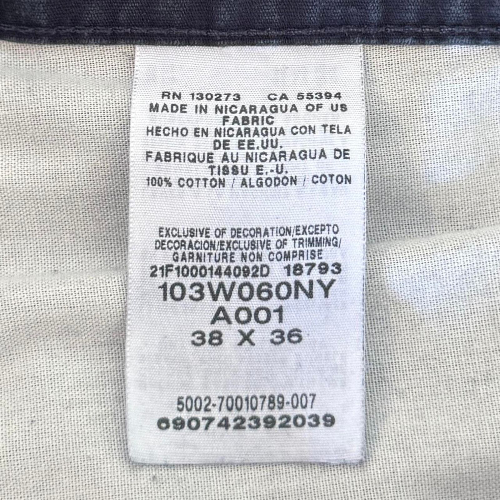 Carhartt × Carhartt Wip × Wrangler Y2K Carhartt Style Baggy Double Knee Carpenter Skater Pants Size US 38 / EU 54 - 6 Thumbnail