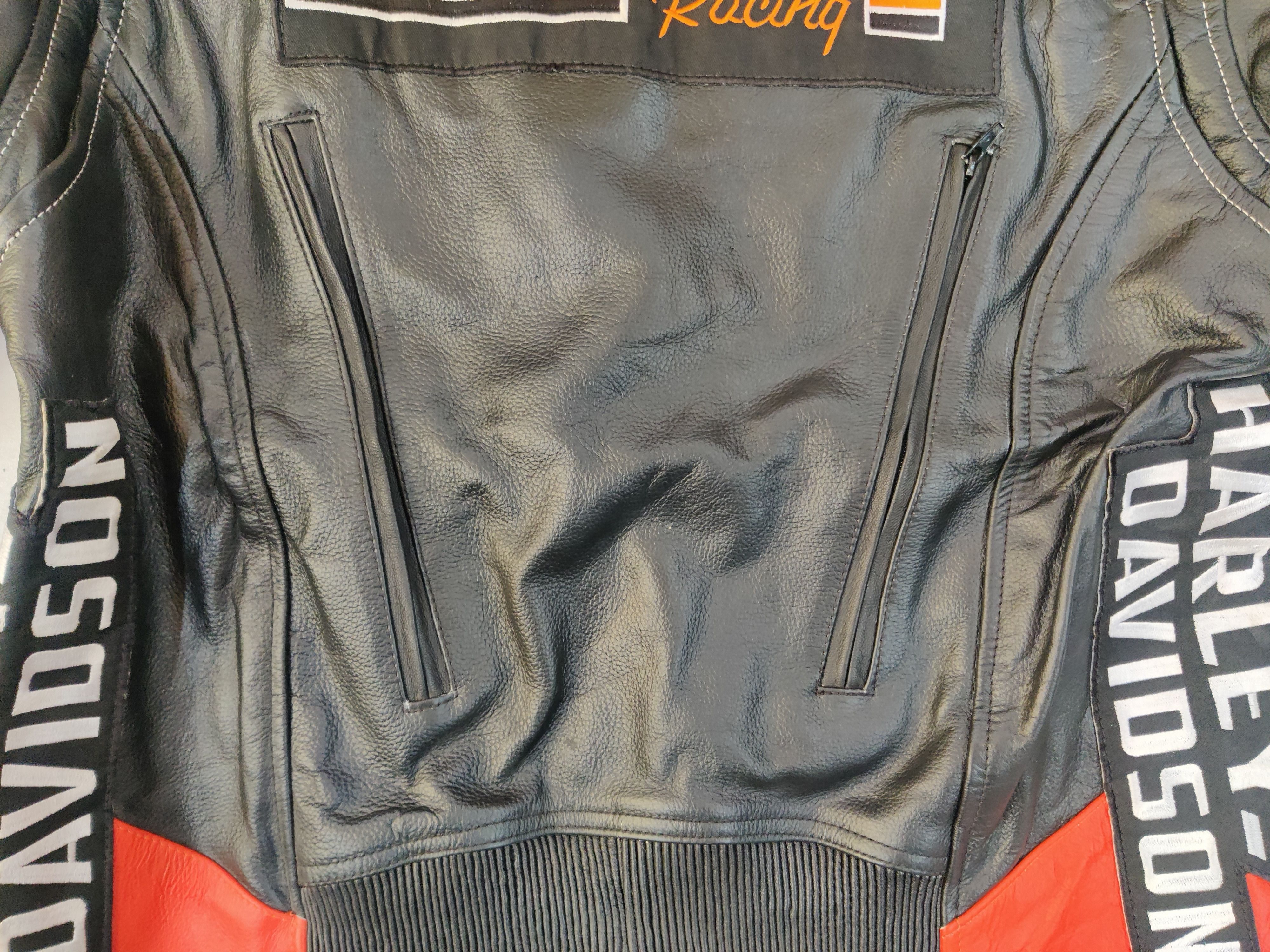 Harley Davidson Harley Davidson Vintage Leather Jacket Size US M / EU 48-50 / 2 - 10 Thumbnail