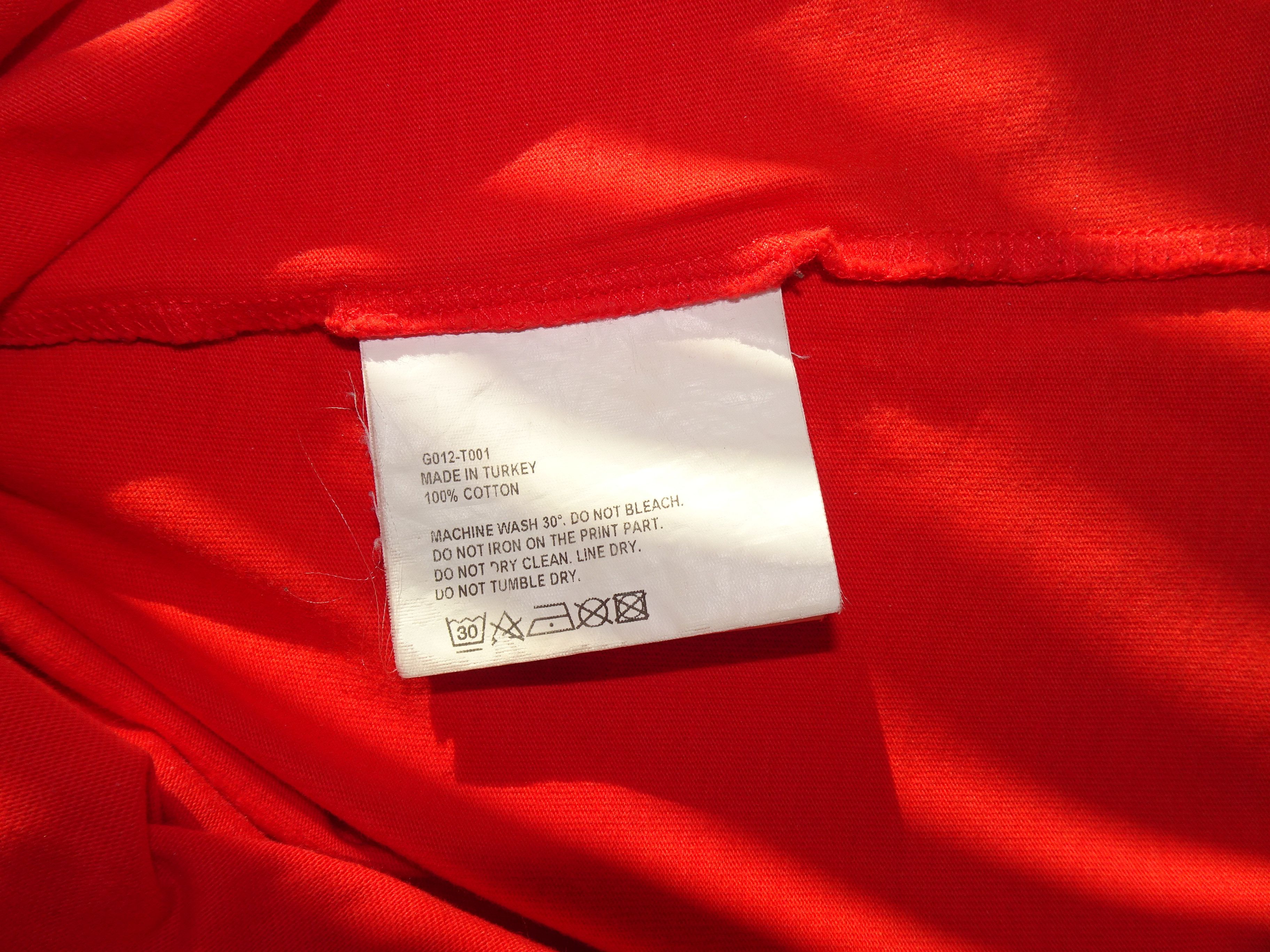 Gosha Rubchinskiy GOSHA RUBCHINSKIY LOGO T-SHIRT Size US S / EU 44-46 / 1 - 3 Thumbnail