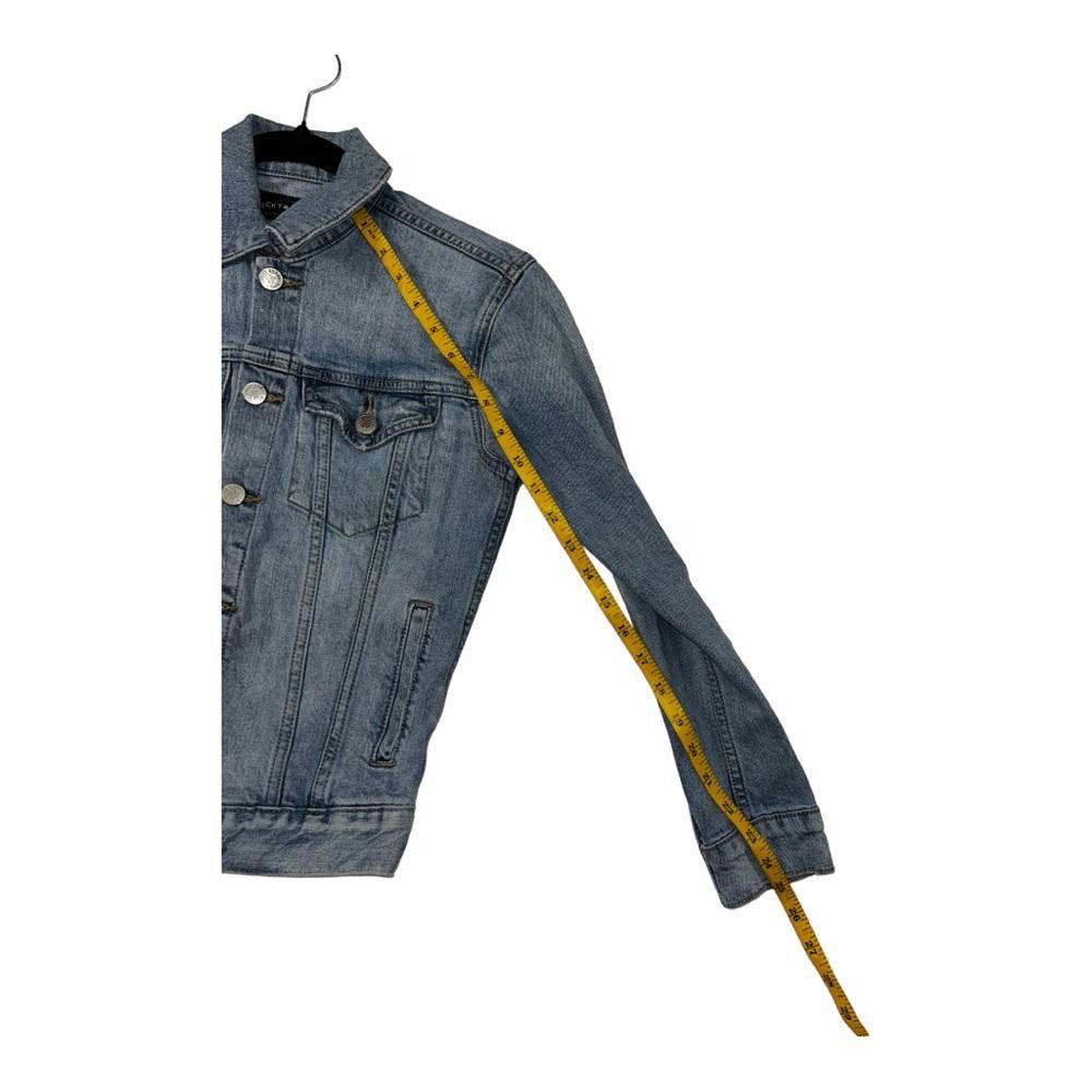 Lucky Brand Lucky Brand l Tomboy Trucker Jacket Light Wash XS Size XS / US 0-2 / IT 36-38 - 6 Thumbnail