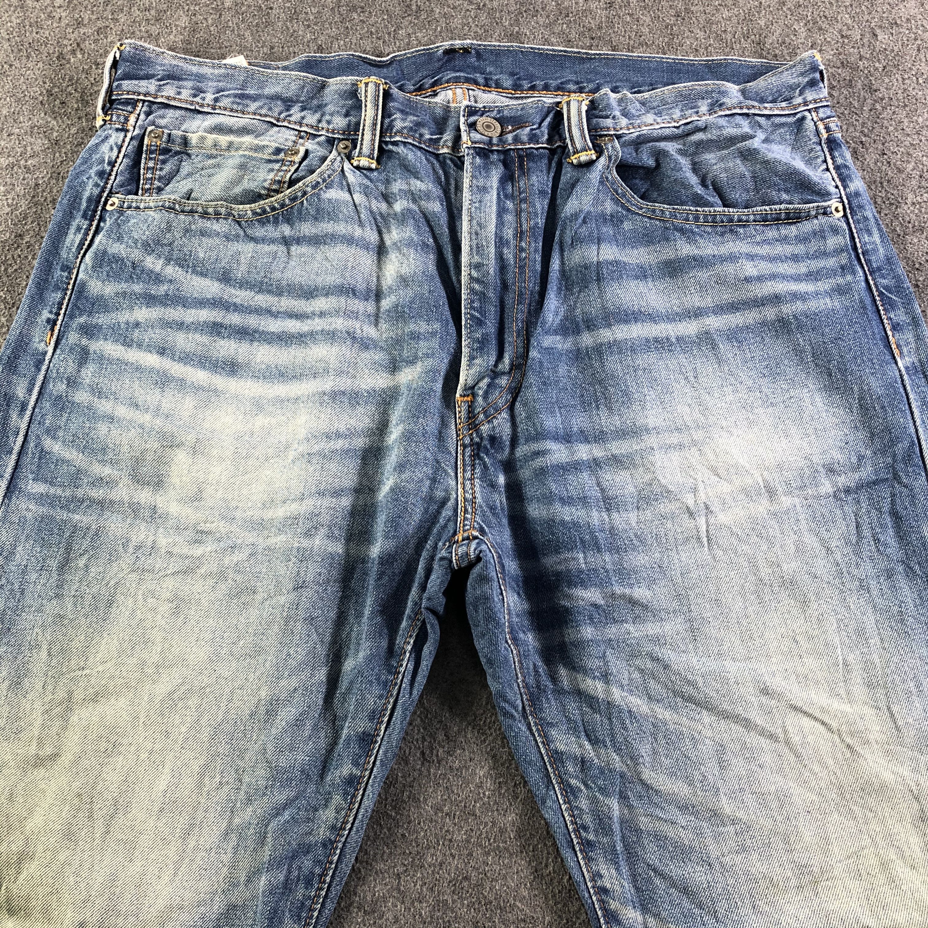 Levi's Vintage Blue Wash Levis 505 Jeans-J3318 Size US 38 / EU 54 - 3 Thumbnail