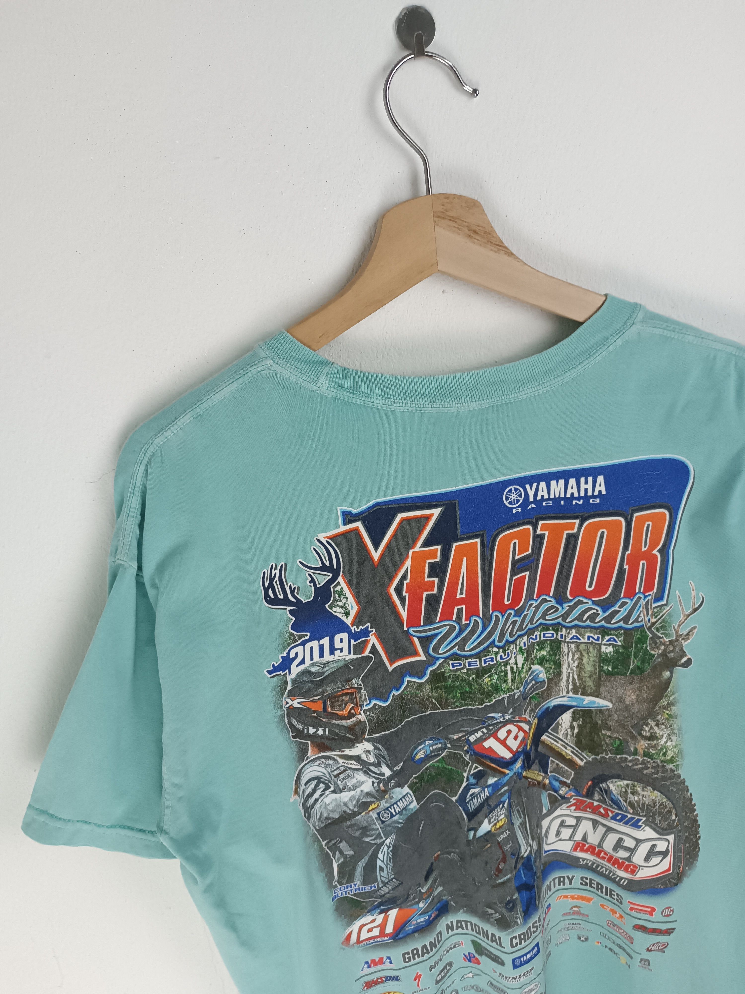 Vintage VINTAGE YAMAHA RACING CROSSCOUNTRY motocross atv bmx extreme Size US L / EU 52-54 / 3 - 11 Thumbnail
