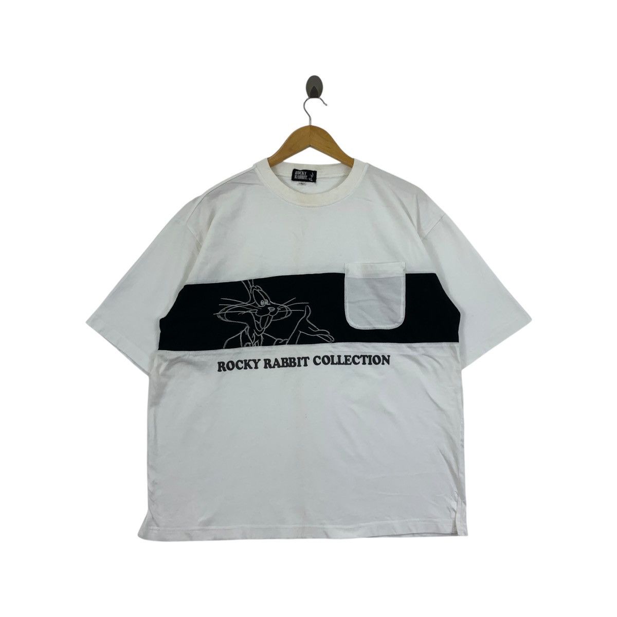 Vintage Vintage ROCKY RABBIT COLLECTION Cartoon Tee Shirt Size L / US 10 / IT 46 - 1 Thumbnail