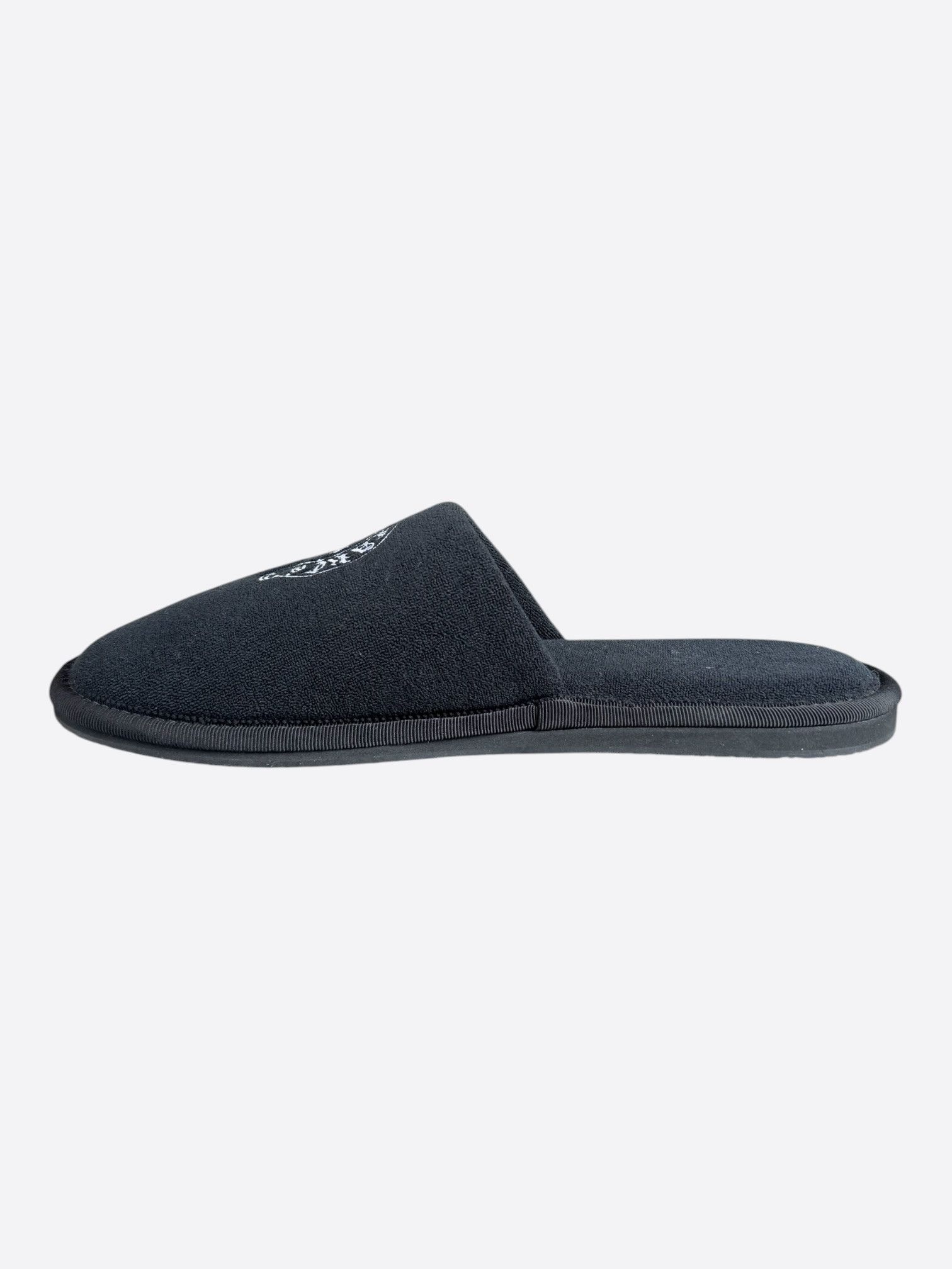 Chrome Hearts Chrome Hearts Black & White Horseshoe Logo Slippers Size US 8 / EU 41 - 6 Thumbnail
