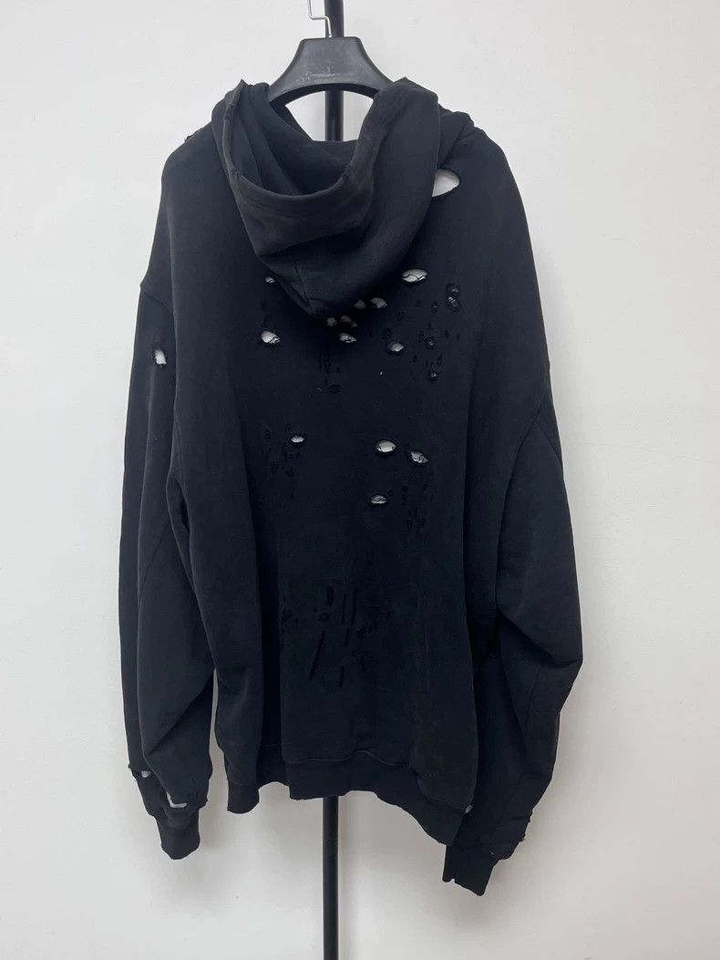 Balenciaga Letter Zip Hooded Long Sleeve Sweatshirt