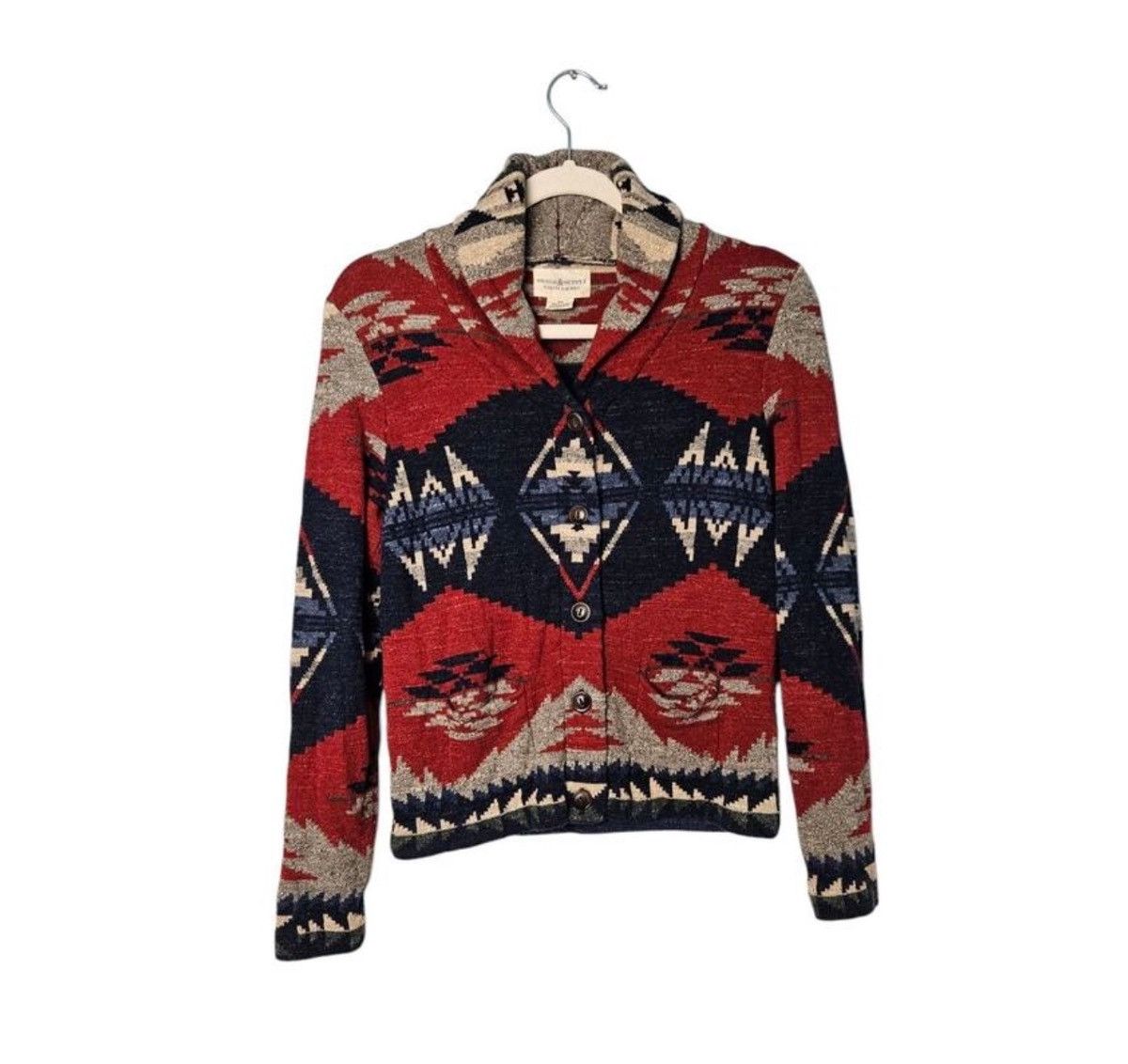 Denim & Supply Ralph Lauren Ralph Lauren Denim & Supply Aztec Southwest Indian Cardigan Size S / US 4 / IT 40 - 1 Thumbnail