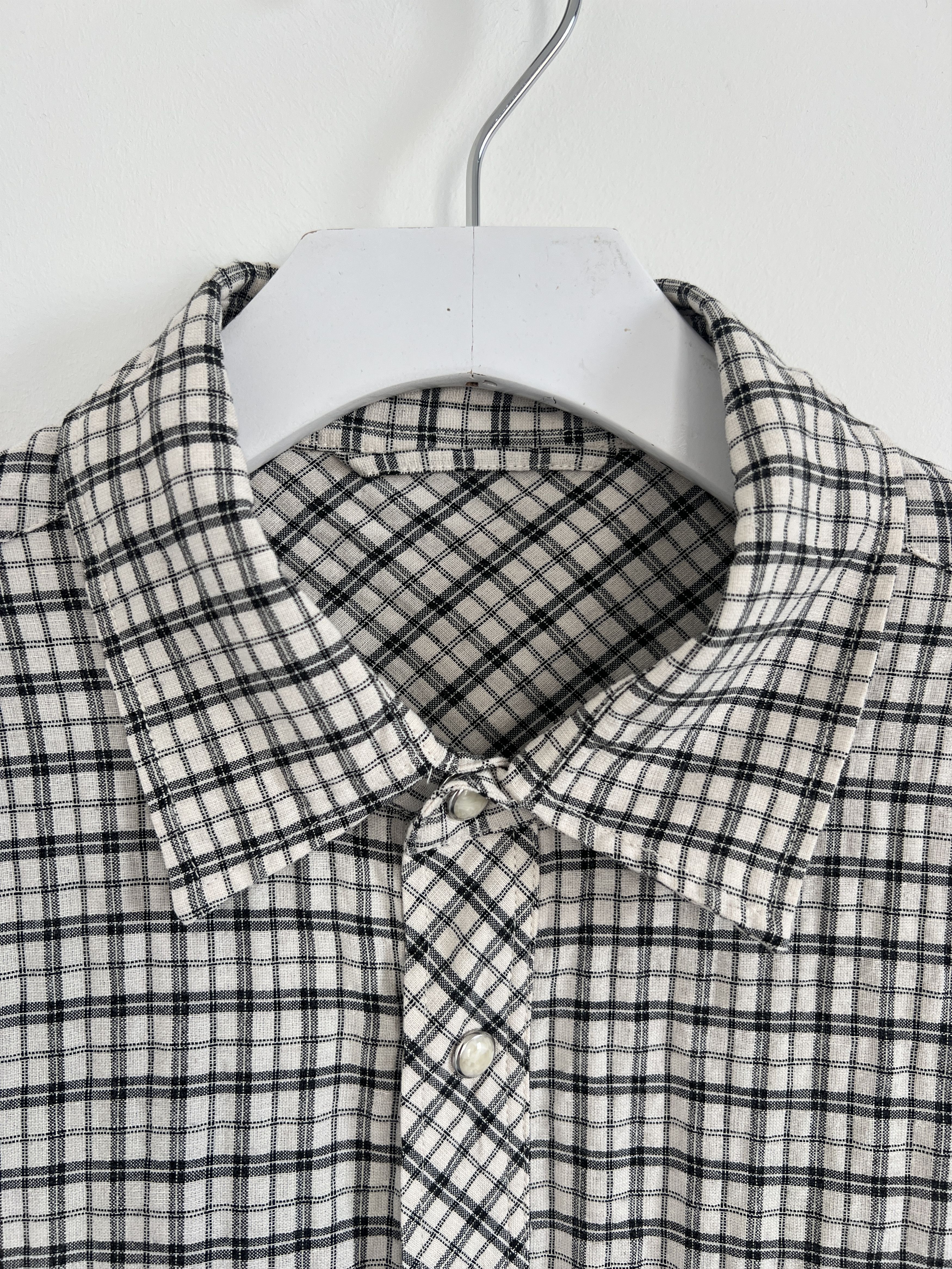 Vintage Western Check Shirt Size US M / EU 48-50 / 2 - 5 Thumbnail