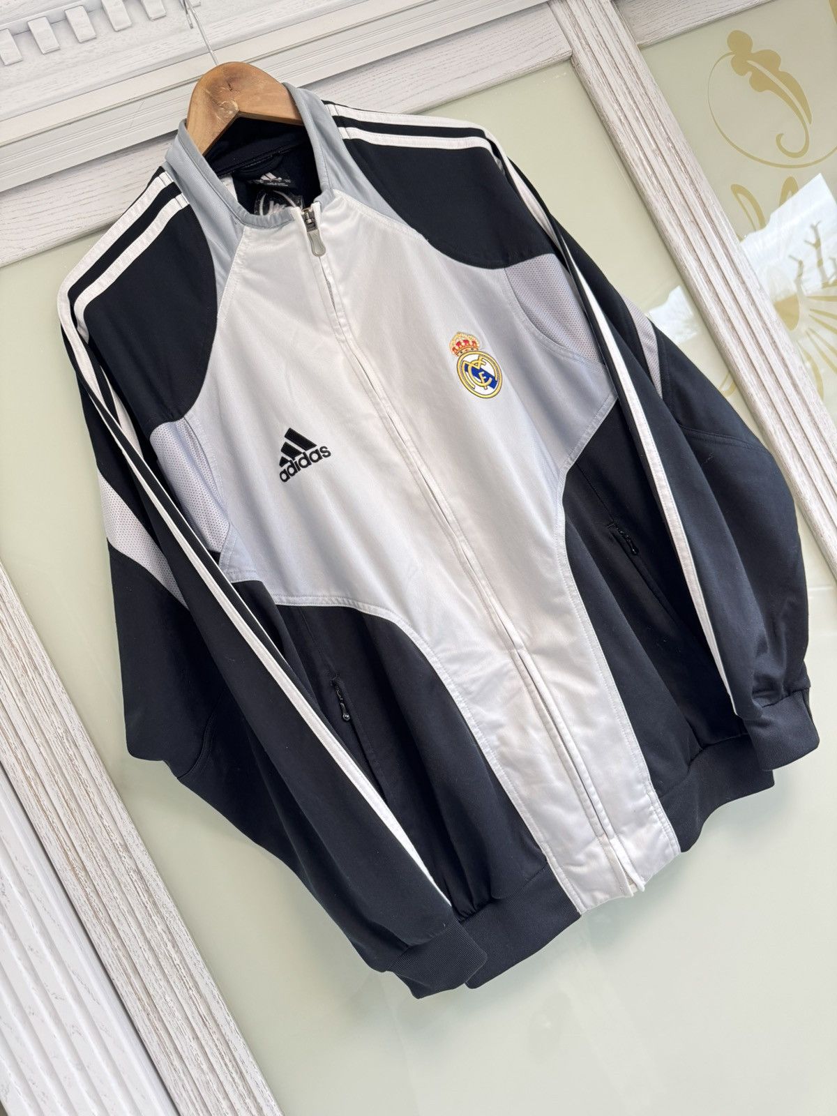 Adidas Vintage Real Madrid 2004-2005 Soccer Track Jacket Adidas Size US M / EU 48-50 / 2 - 4 Thumbnail