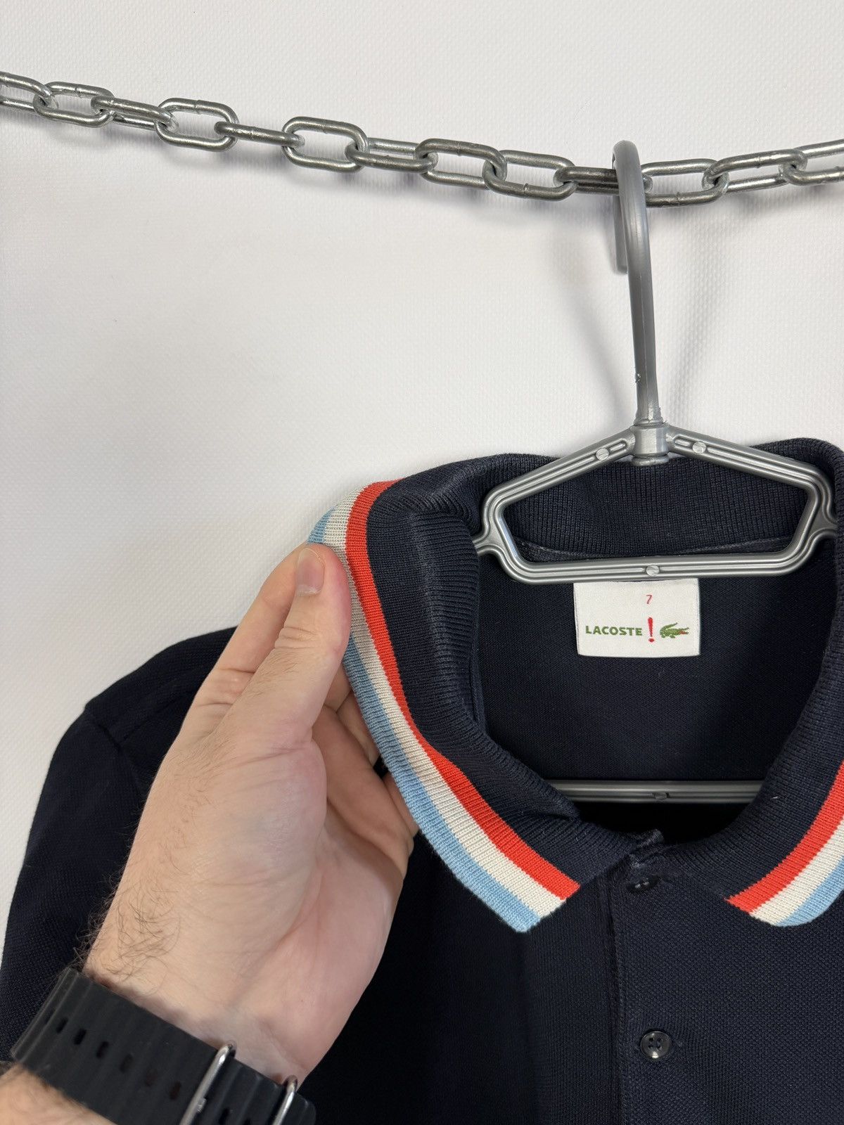 Lacoste Lacoste Live Short Sleeve Polo Shirt Crocodile Logo Size 7 Size US XL / EU 56 / 4 - 14 Thumbnail