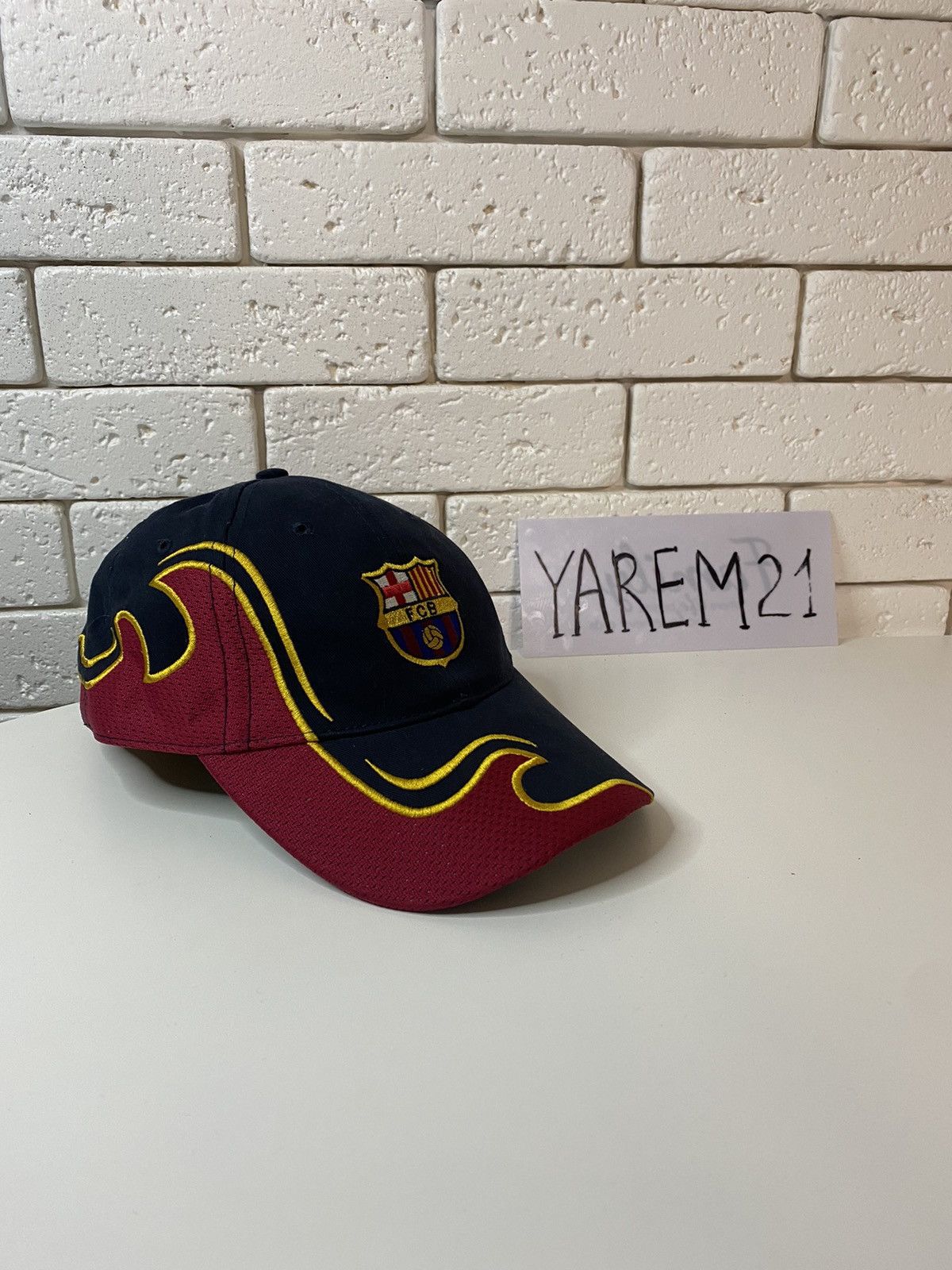 Vintage F.C.Barcelona vintage cap hat Size ONE SIZE - 1 Thumbnail