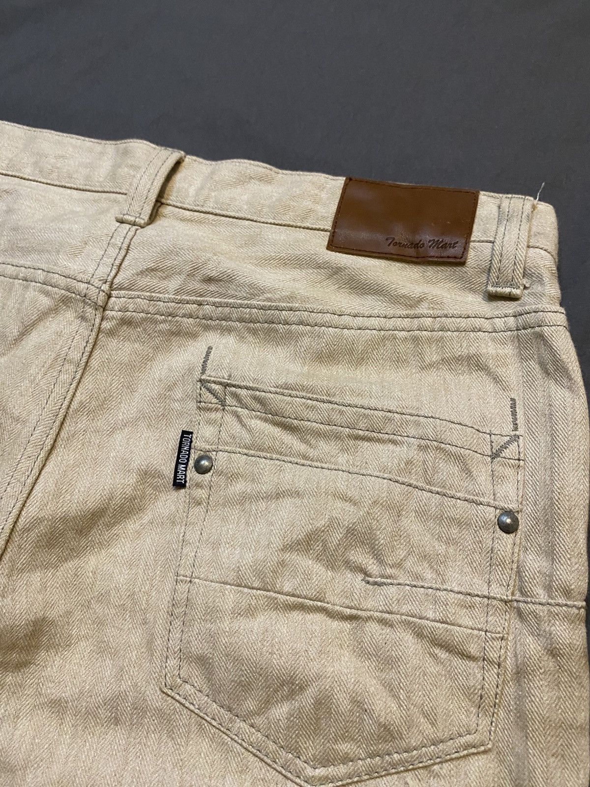 If Six Was Nine × Japanese Brand × Tornado Mart Zero By Tornado Mart Flared jeans Size US 32 / EU 48 - 7 Thumbnail