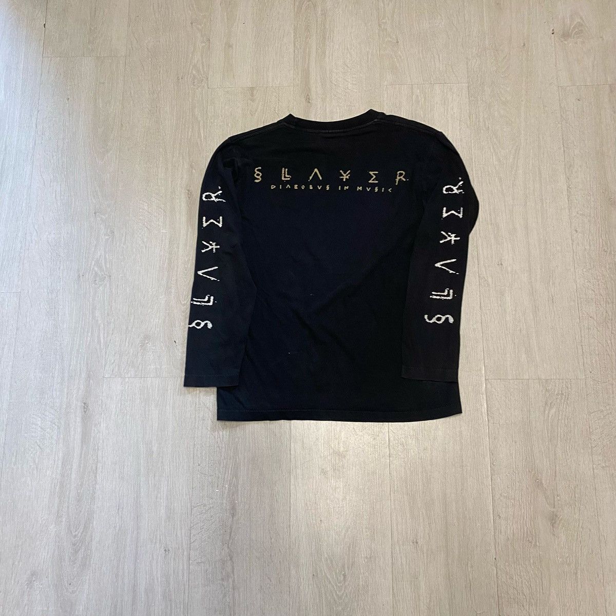 Vintage Vintage early 00s Slayer longsleeve tshirt Size US M / EU 48-50 / 2 - 4 Thumbnail