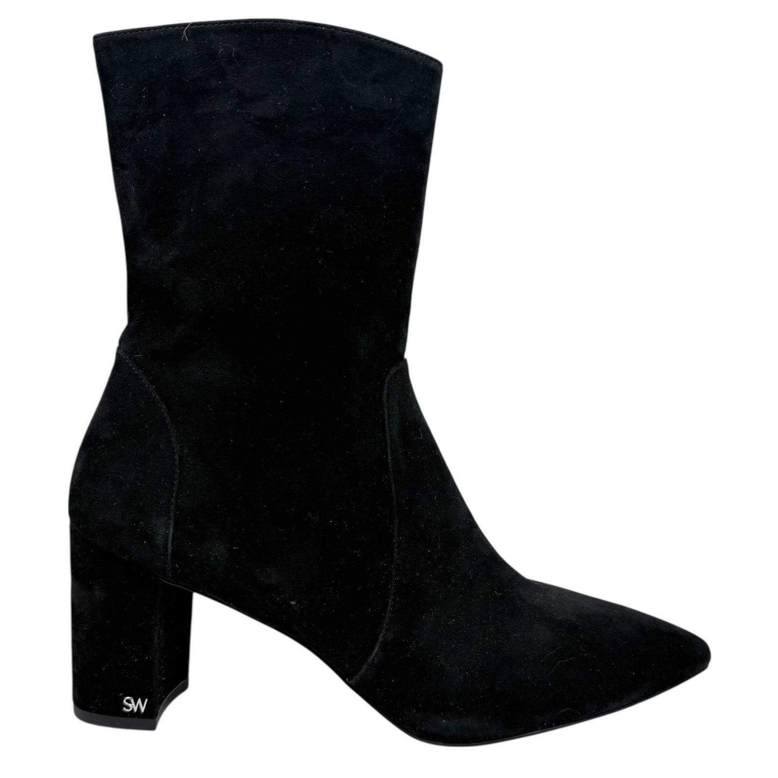 Stuart Weitzman Stuart Weitzman Renegade Suede Block Heel Ankle Boots 11 Size US 11 / IT 41 - 3 Thumbnail