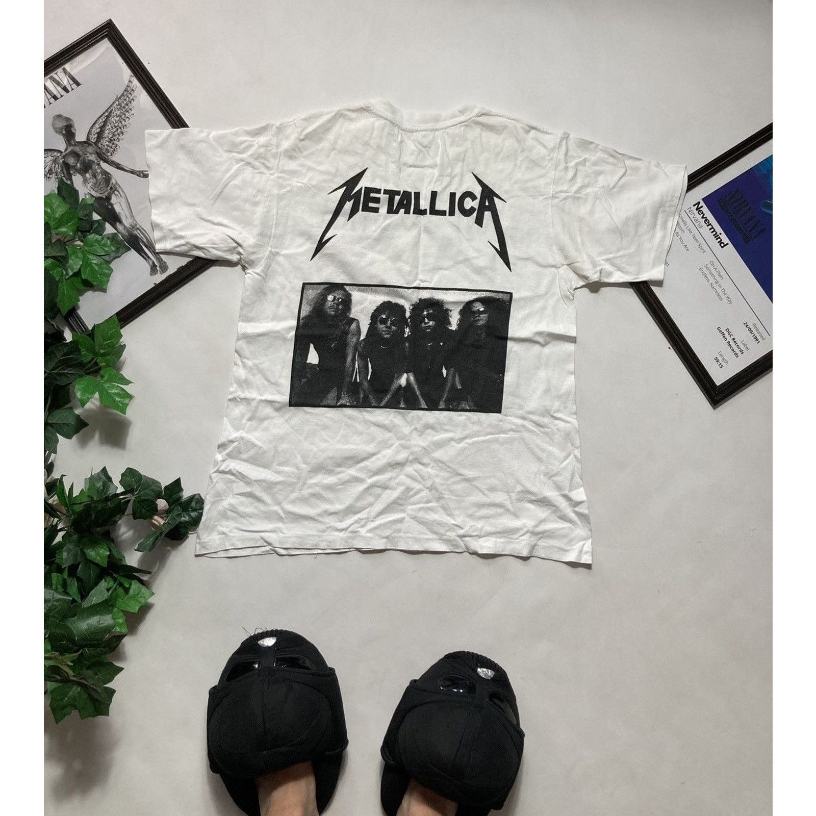 Band Tees 90s Metallica And Justice For All Album tour t-shirt rare Size US L / EU 52-54 / 3 - 5 Thumbnail