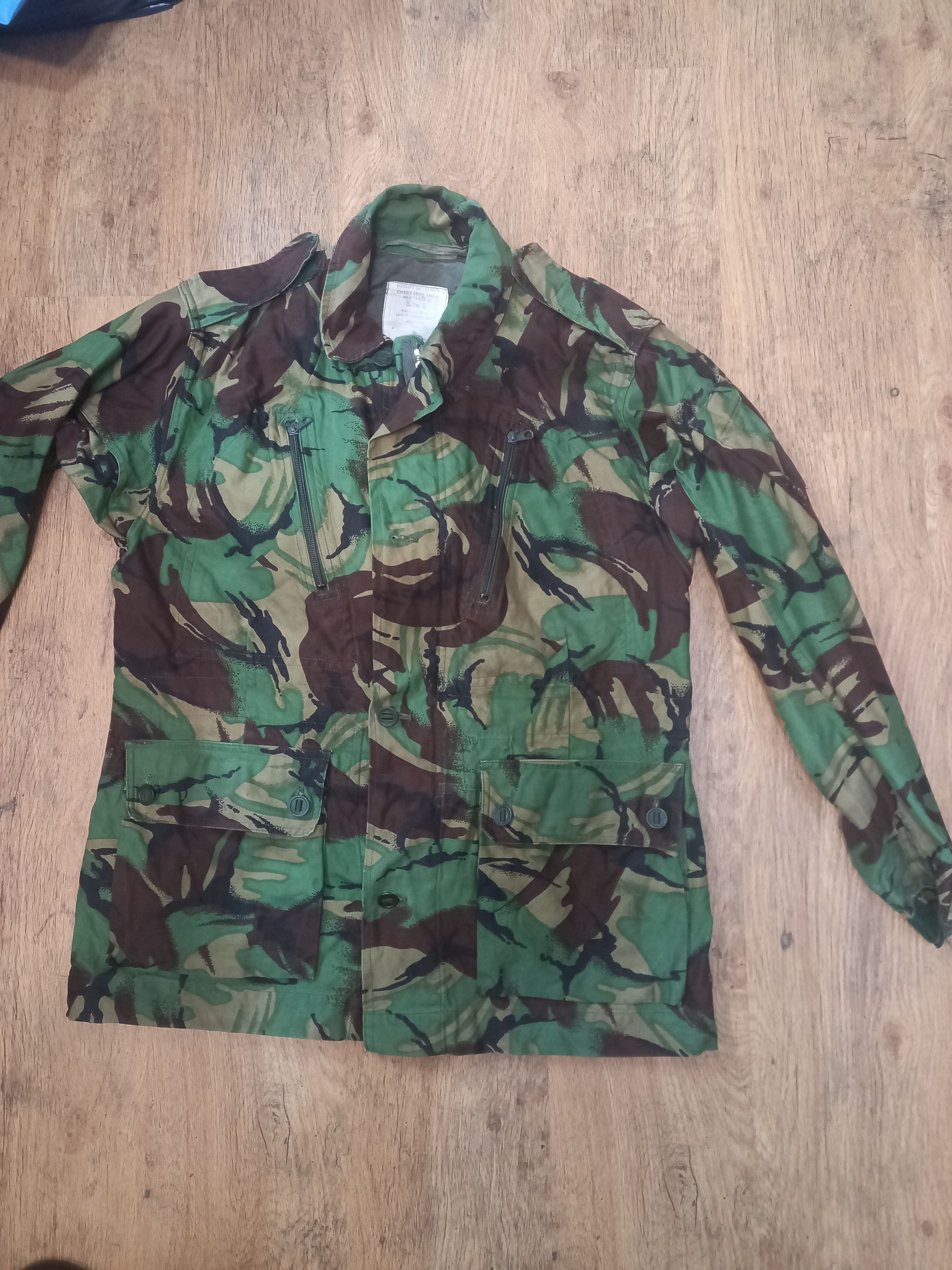 Vintage Vintage 80s 1968 Pattern DPM Combat Smock Size US M / EU 48-50 / 2 - 1 Thumbnail