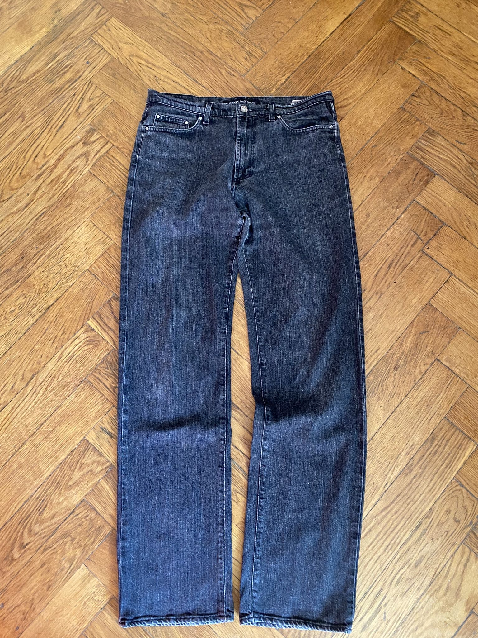 Designer × Versace × Versace Jeans Couture Versace Jeans Couture Pants Dark Size US 36 / EU 52 - 2 Thumbnail