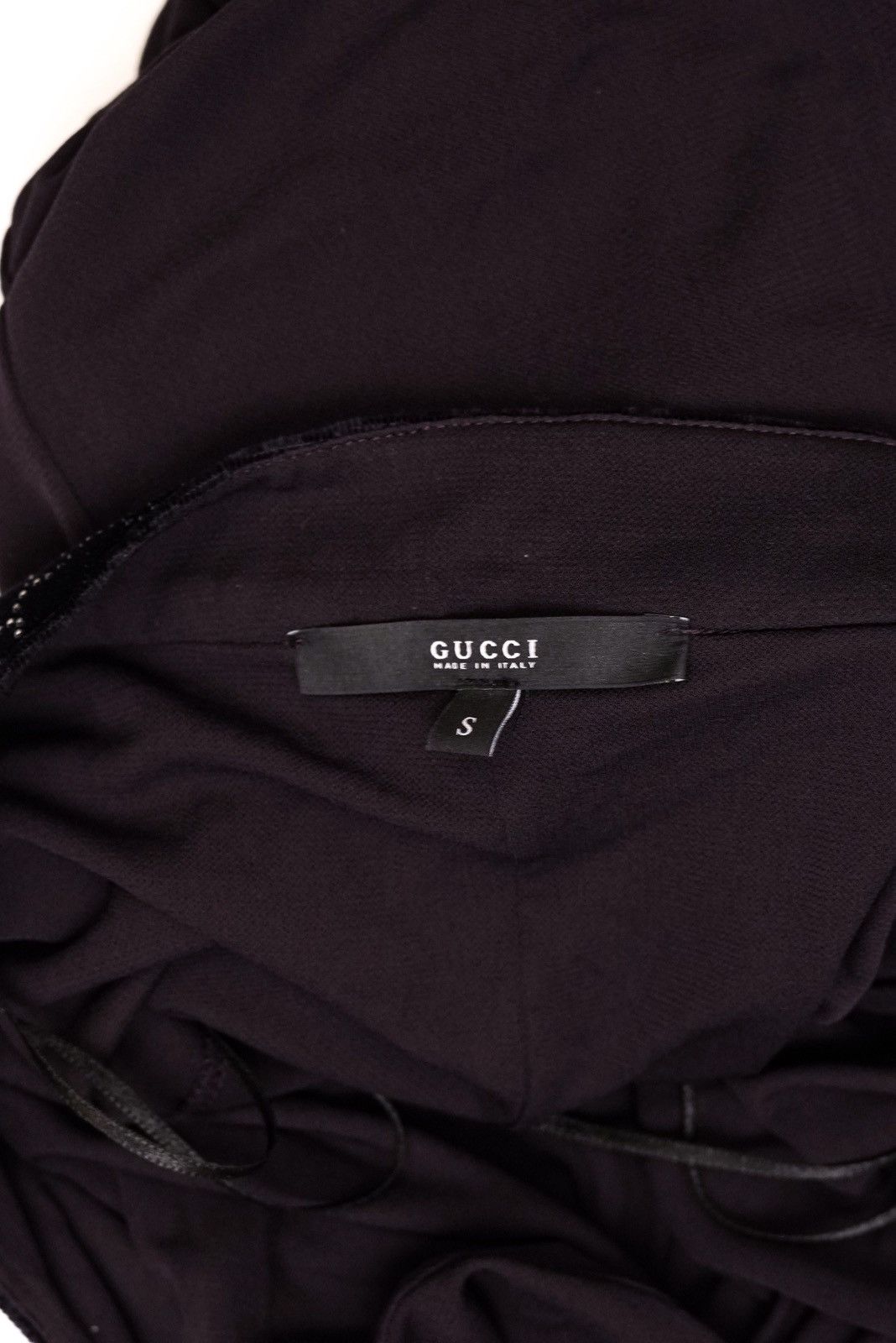 Gucci Gucci 2006 Embellished Halter Open Back Black Dress Size S / US 4 / IT 40 - 6 Thumbnail