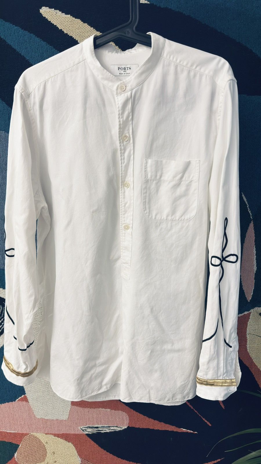 Ports 1961 Ports 1961 Mens Runway embroideried shirt Size US M / EU 48-50 / 2 - 1 Thumbnail