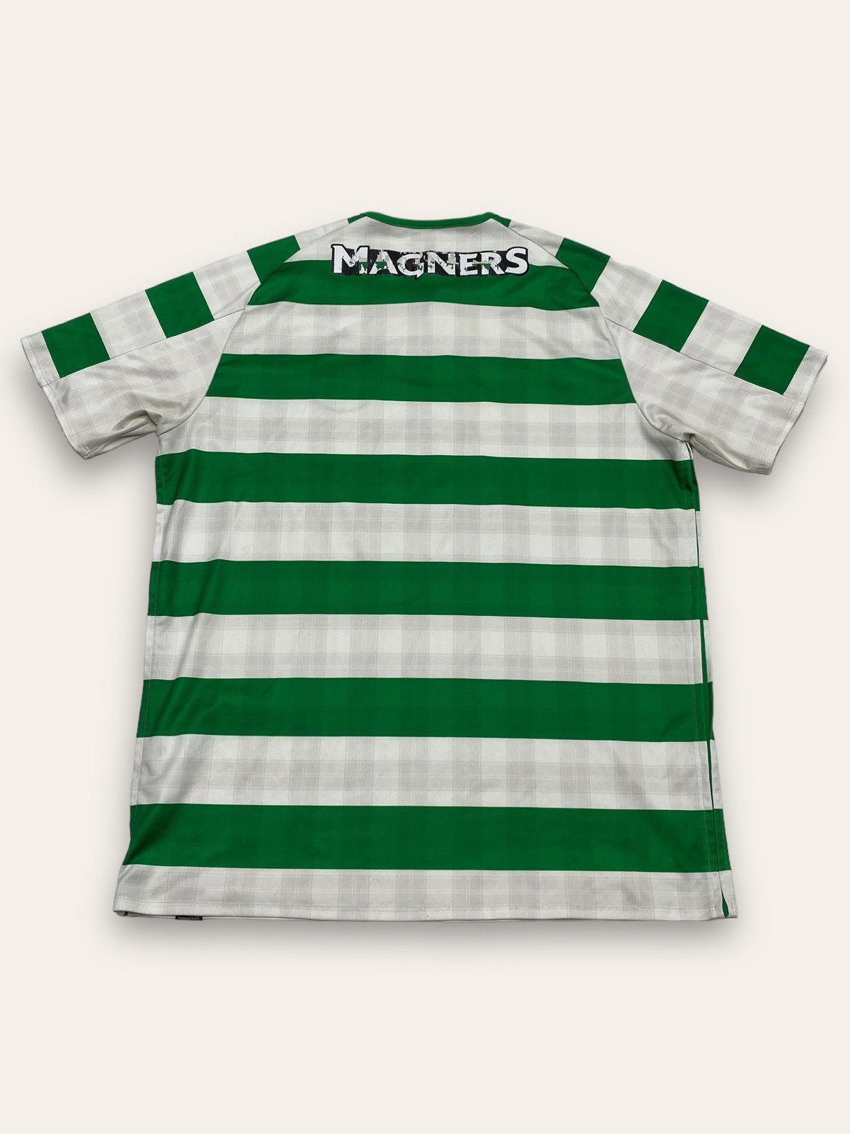 New Balance Vintage CELTICS FC NEW BALANCE GREEN WHITE STRIPED JERSEY Size US L / EU 52-54 / 3 - 5 Thumbnail