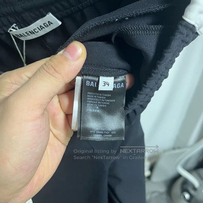 Balenciaga Balenciaga Belted Trousers Size US 34 / EU 50 - 4 Thumbnail