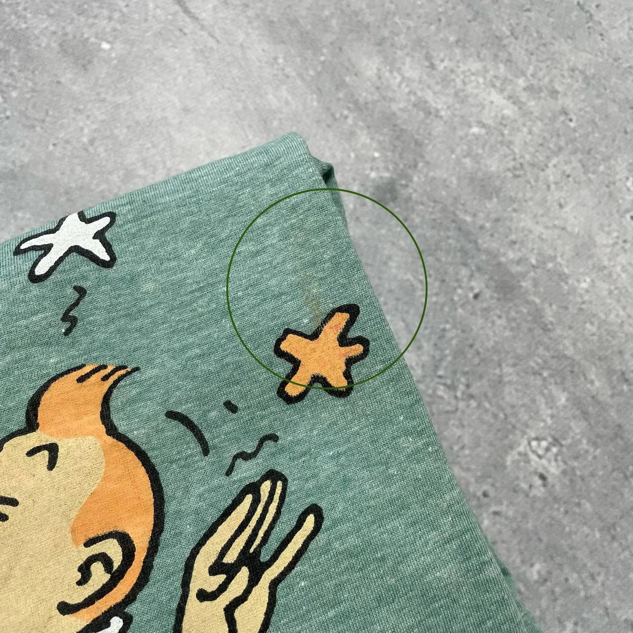 Cartoon Network Vintage 90s Tin Tin and Thompson Cartoon T Shirt Green M Size US M / EU 48-50 / 2 - 8 Thumbnail