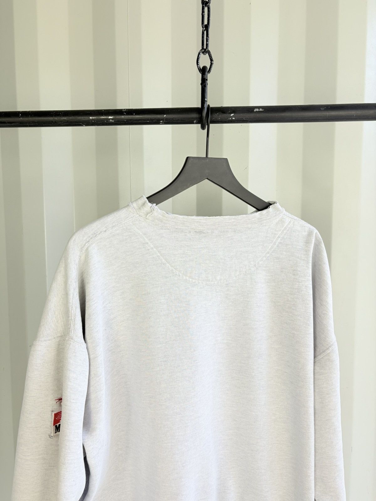 Vintage Marlboro Thrashed Distressed Faded Sweatshirt Grunge Size US XL / EU 56 / 4 - 7 Thumbnail