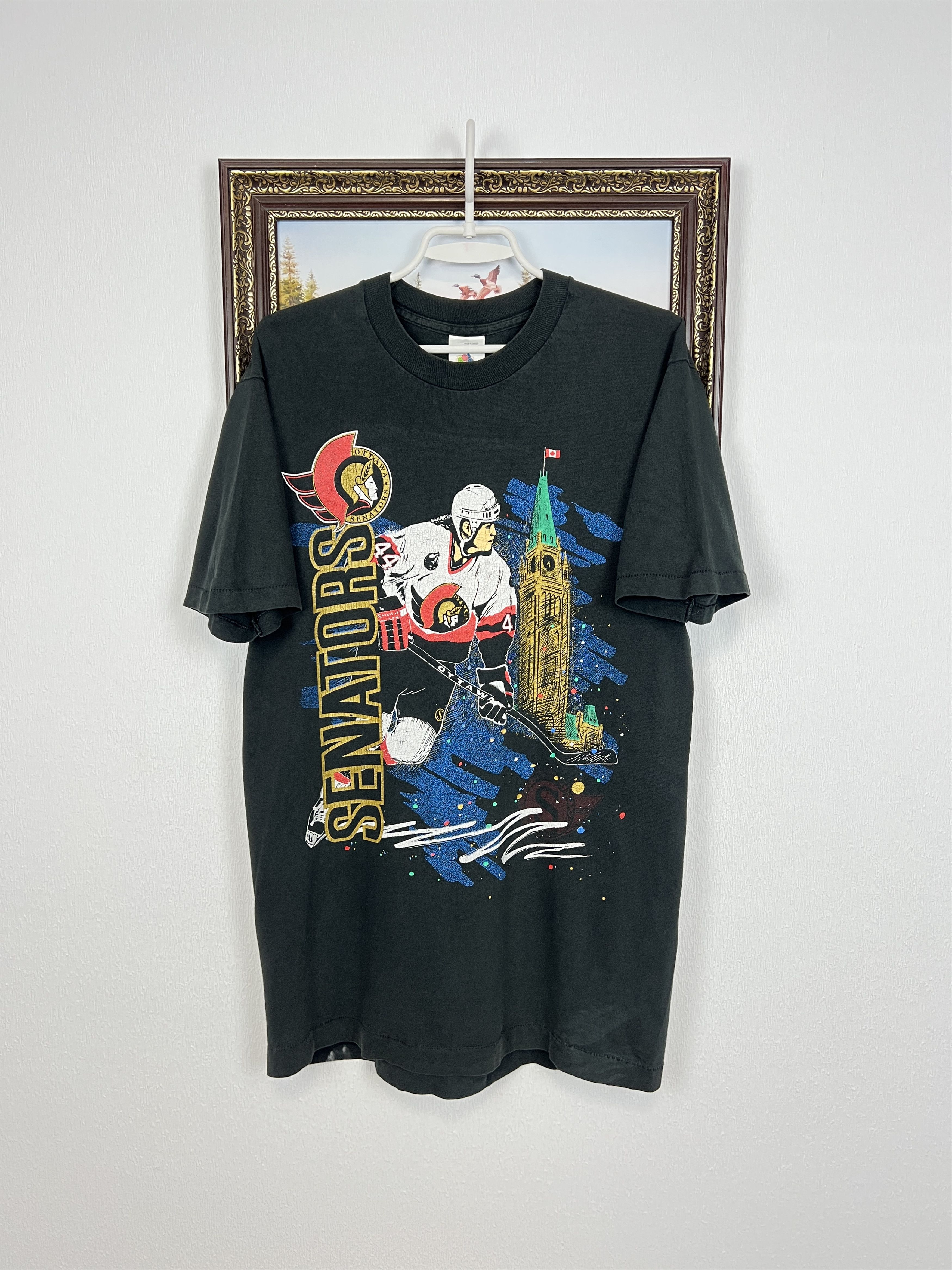Vintage Vintage Ottawa Senators Shirt NHL Hockey Over Tee Shirt Size US M / EU 48-50 / 2 - 1 Thumbnail