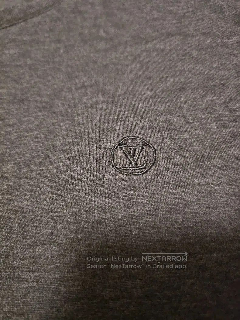 Louis Vuitton Louis Vuitton Dark Gray Short Sleeve T. Size US L / EU 52-54 / 3 - 2 Thumbnail