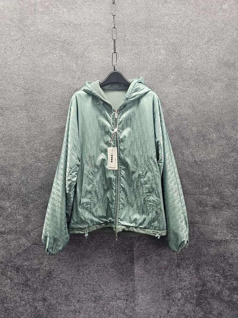 Dior Dior Hooded Printed Jacket in Green Size US XS / EU 42 / 0 - 1 Thumbnail