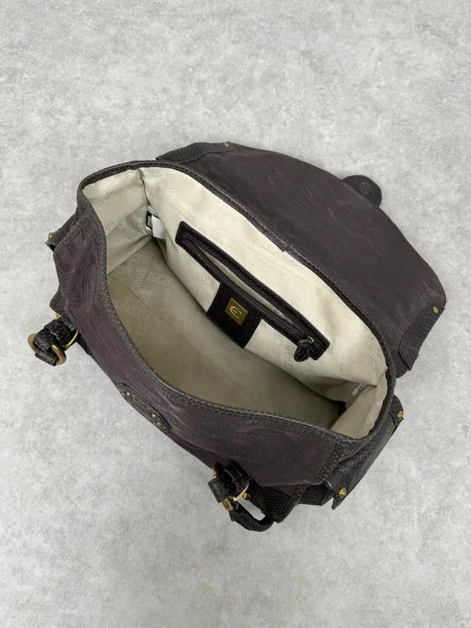 Roberto Cavalli AW2007 Cavalli Propaganda Brown Python Leather Bag Size ONE SIZE - 7 Thumbnail