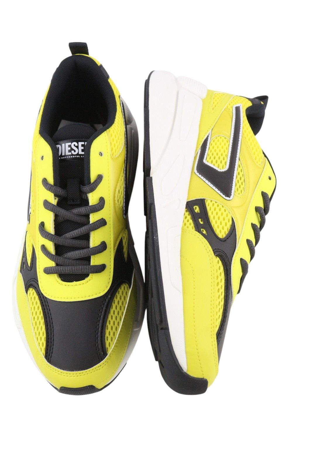 Diesel S-Serendipity Sport Men Sneakers EU42 Yellow Lace Up 41116 Size US 9 / EU 42 - 6 Thumbnail