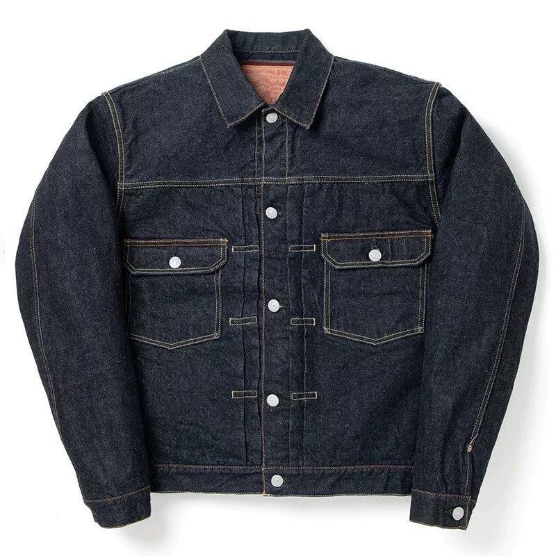 Studio D'Artisan Thick Wool Lined Denim Jacket Size US S / EU 44-46 / 1 - 1 Thumbnail