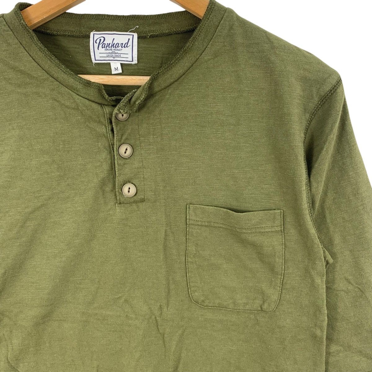 Other PARKLAND UNION MADE Minimalist Design Henley Tee Shirt Top Size US M / EU 48-50 / 2 - 6 Thumbnail