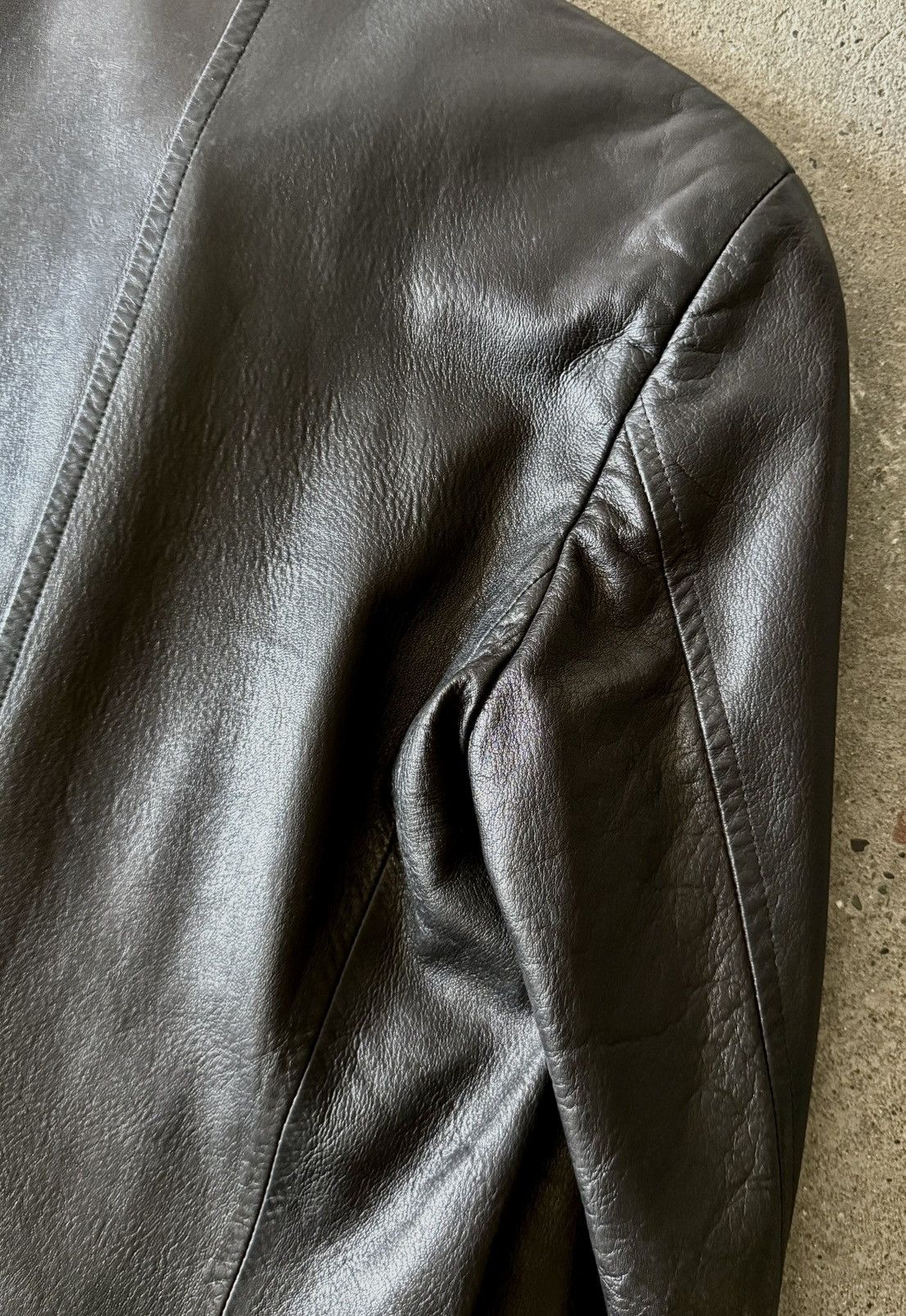 Gucci Gucci - Tom Ford - 1997 - Leather Jacket Size US XS / EU 42 / 0 - 20 Thumbnail